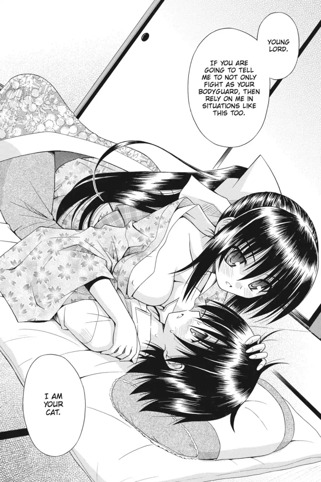 Omamori Himari Chapter 34 page 18 - Chapter 34: Vol.6 Menagerie 34: Full-Throttle Afterimage, Version Cat