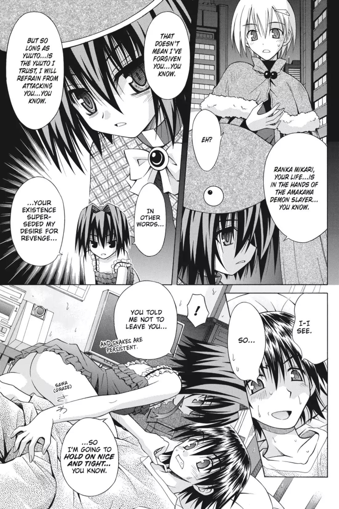 Omamori Himari Chapter 34 page 5 - Chapter 34: Vol.6 Menagerie 34: Full-Throttle Afterimage, Version Cat