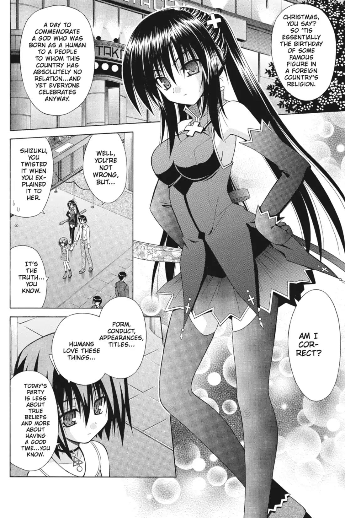 Omamori Himari Chapter 35 page 4 - Chapter 35: Vol.6 Menagerie 35: Holy Night Cat's Preparations for War