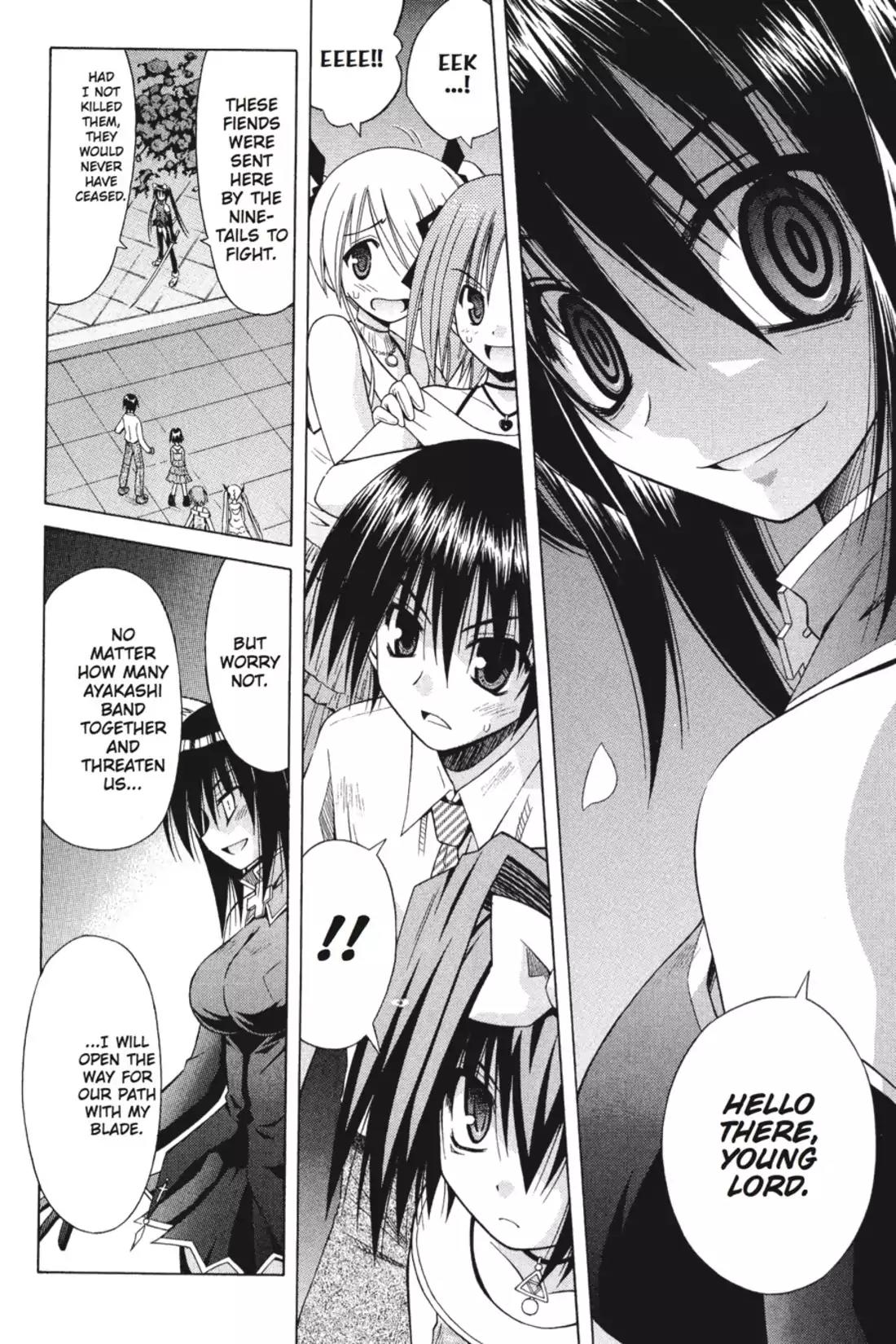 Omamori Himari Chapter 36 page 24 - Chapter 36: Vol.7 Menagerie 36: Dance of the Merciless Cat