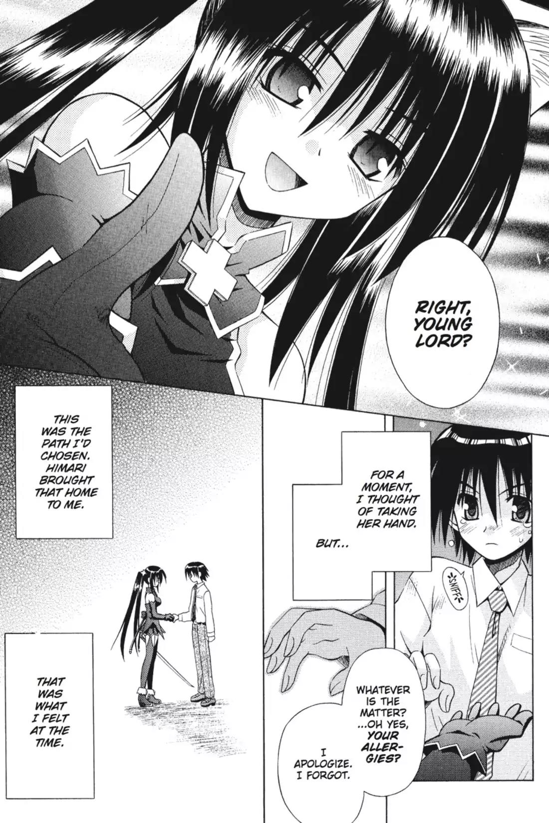 Omamori Himari Chapter 36 page 25 - Chapter 36: Vol.7 Menagerie 36: Dance of the Merciless Cat