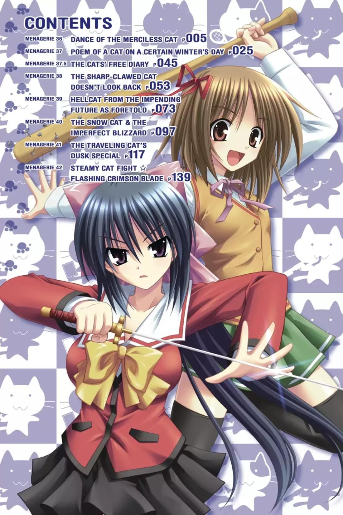 Omamori Himari Chapter 36 page 4 - Chapter 36: Vol.7 Menagerie 36: Dance of the Merciless Cat