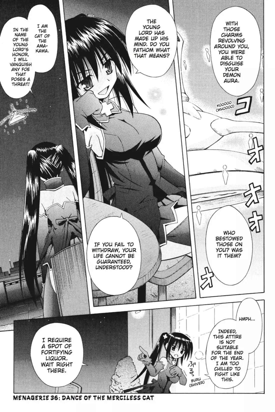Omamori Himari Chapter 36 page 7 - Chapter 36: Vol.7 Menagerie 36: Dance of the Merciless Cat