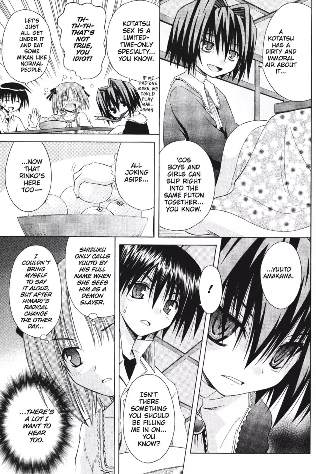 Omamori Himari Chapter 37 page 11 - Chapter 37: Vol.7 Menagerie 37: Poem of a Cat on a Certain Winter's Day