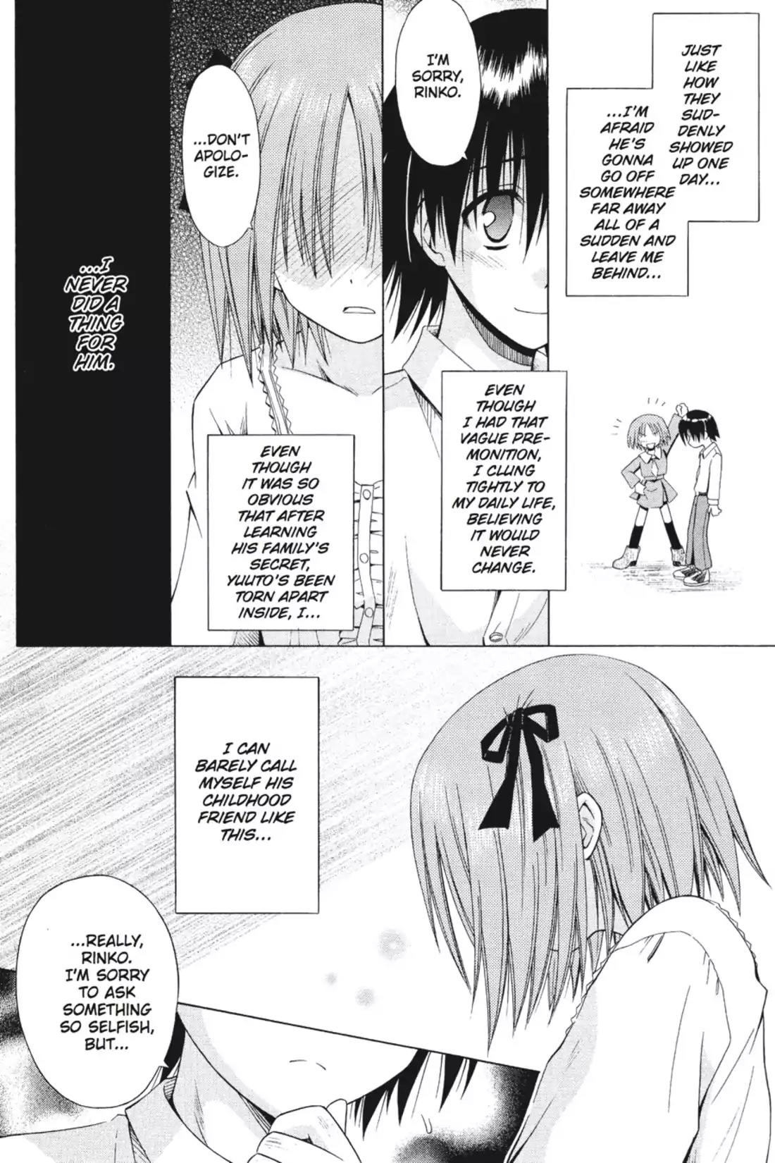 Omamori Himari Chapter 37 page 14 - Chapter 37: Vol.7 Menagerie 37: Poem of a Cat on a Certain Winter's Day
