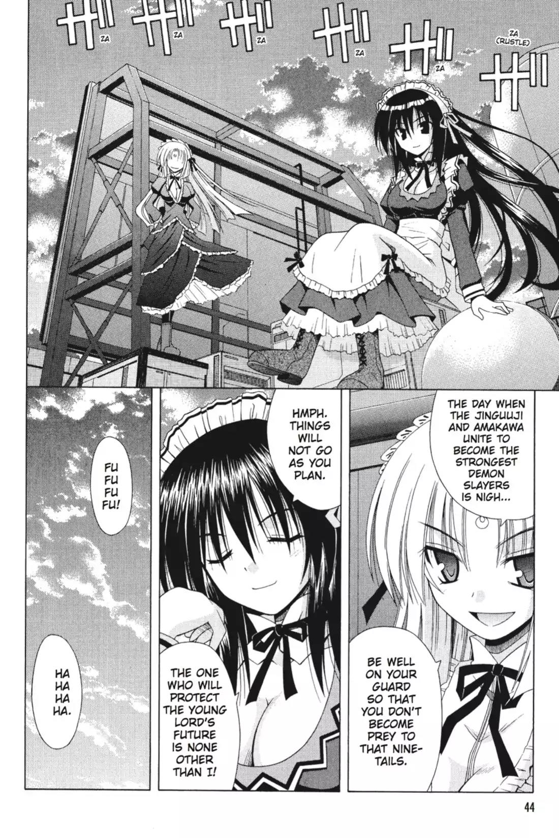 Omamori Himari Chapter 37 page 20 - Chapter 37: Vol.7 Menagerie 37: Poem of a Cat on a Certain Winter's Day