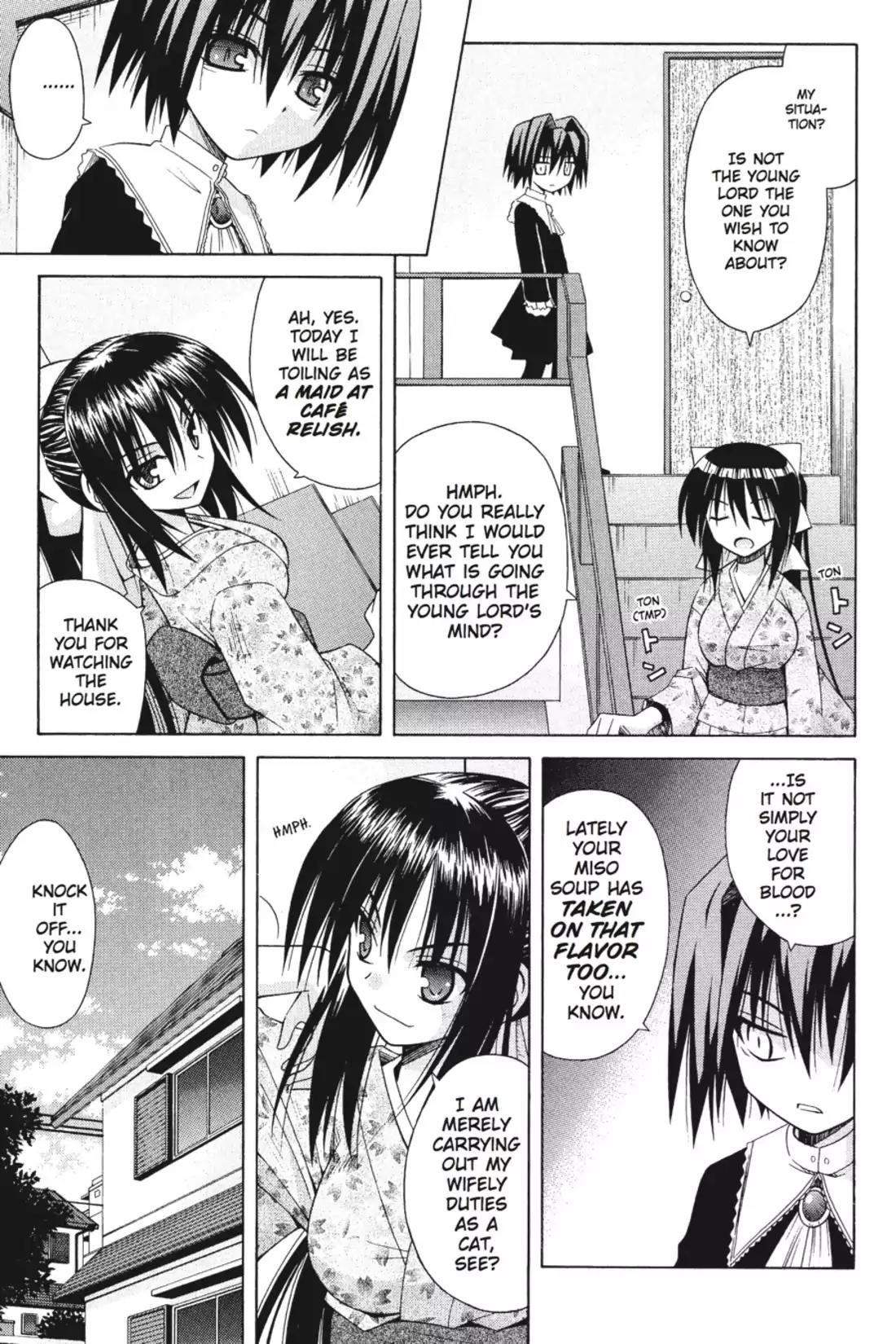 Omamori Himari Chapter 37 page 5 - Chapter 37: Vol.7 Menagerie 37: Poem of a Cat on a Certain Winter's Day
