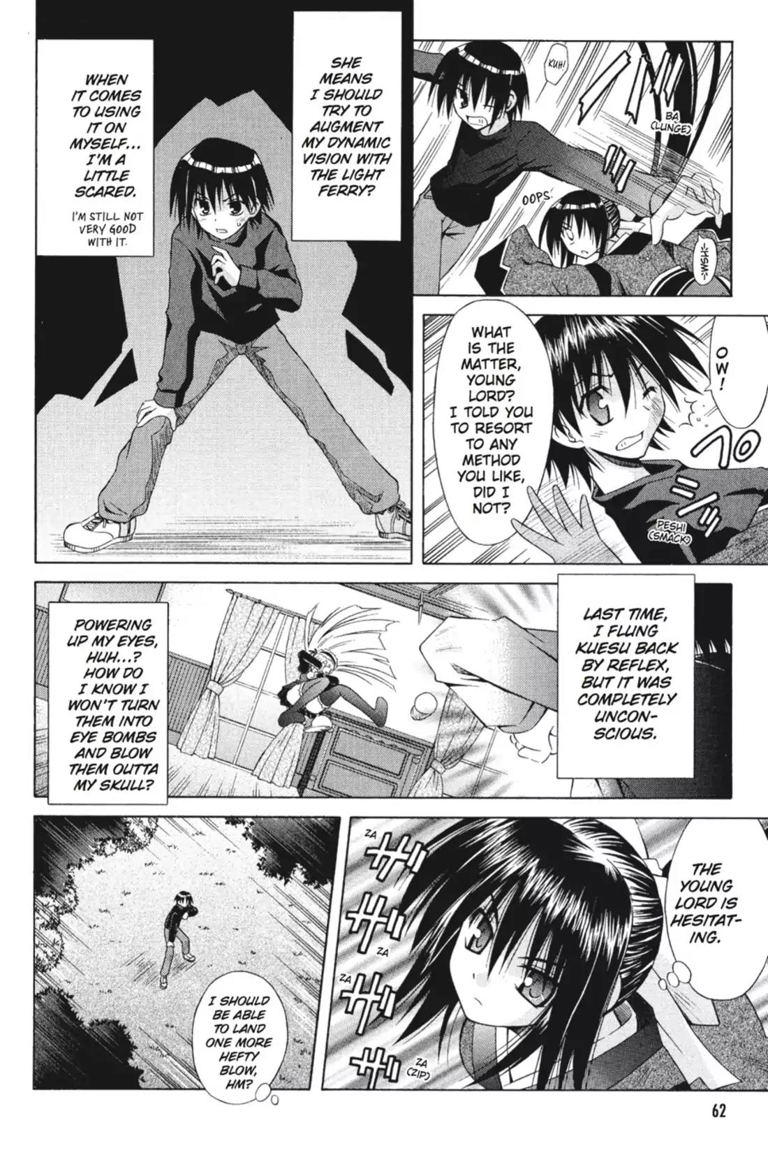 Omamori Himari Chapter 38 page 10 - Chapter 38: Vol.7 Menagerie 38: The Sharp-Clawed Cat Doesn't Look Back