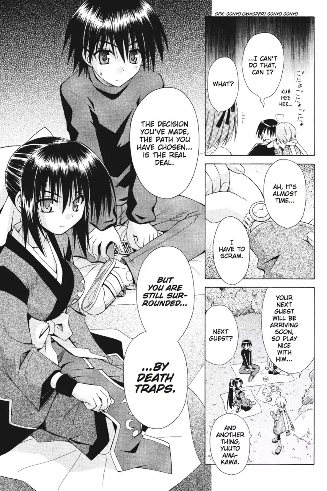 Omamori Himari Chapter 38 page 19 - Chapter 38: Vol.7 Menagerie 38: The Sharp-Clawed Cat Doesn't Look Back