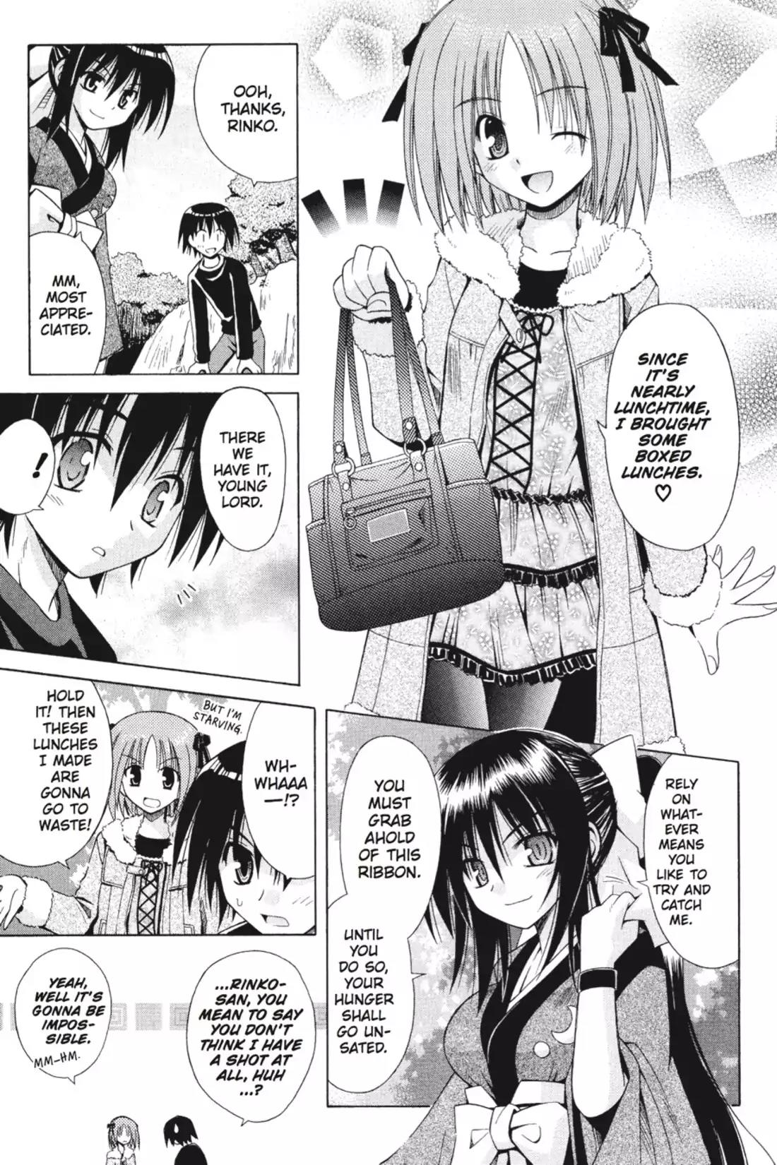 Omamori Himari Chapter 38 page 7 - Chapter 38: Vol.7 Menagerie 38: The Sharp-Clawed Cat Doesn't Look Back