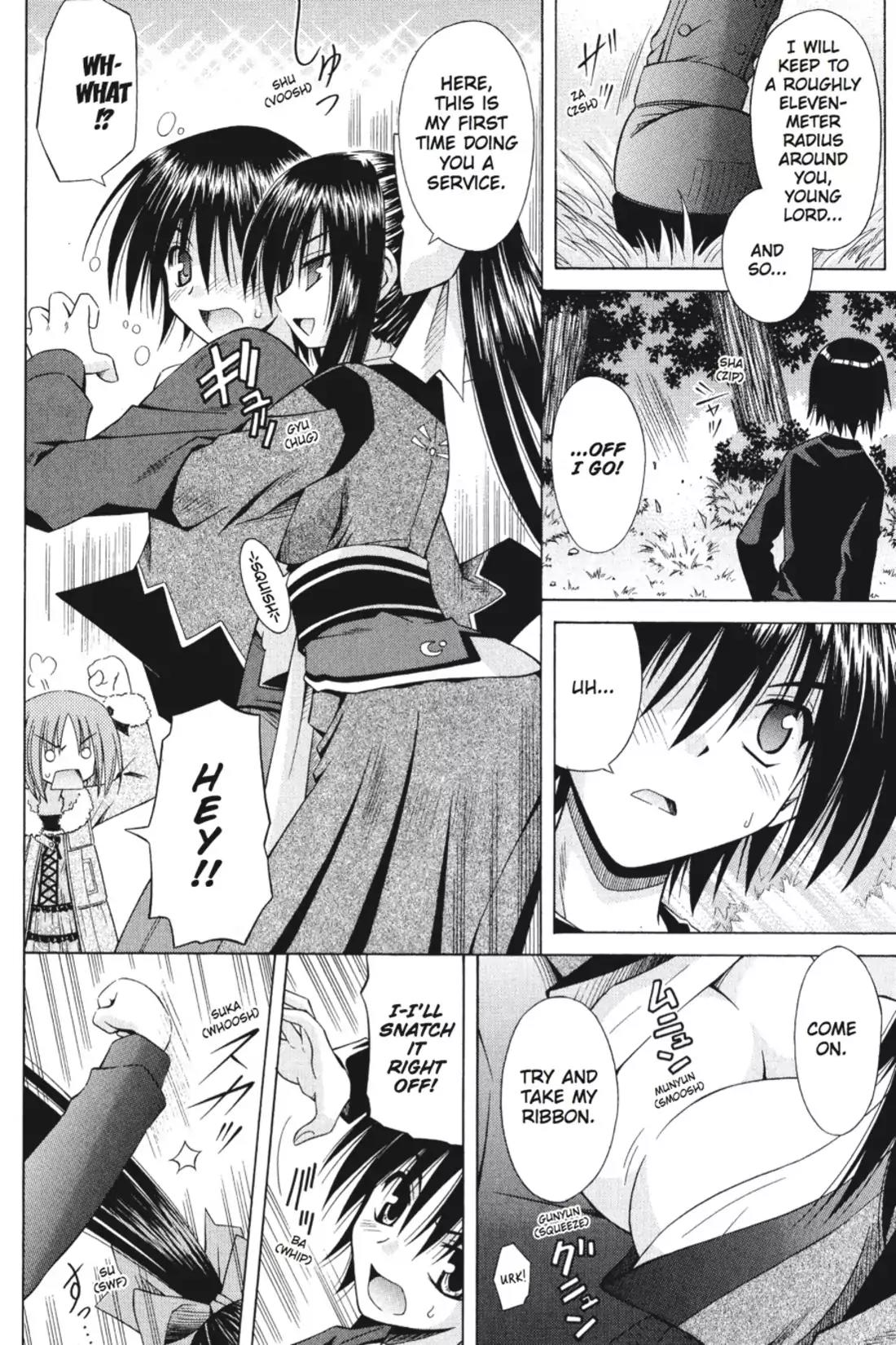 Omamori Himari Chapter 38 page 8 - Chapter 38: Vol.7 Menagerie 38: The Sharp-Clawed Cat Doesn't Look Back