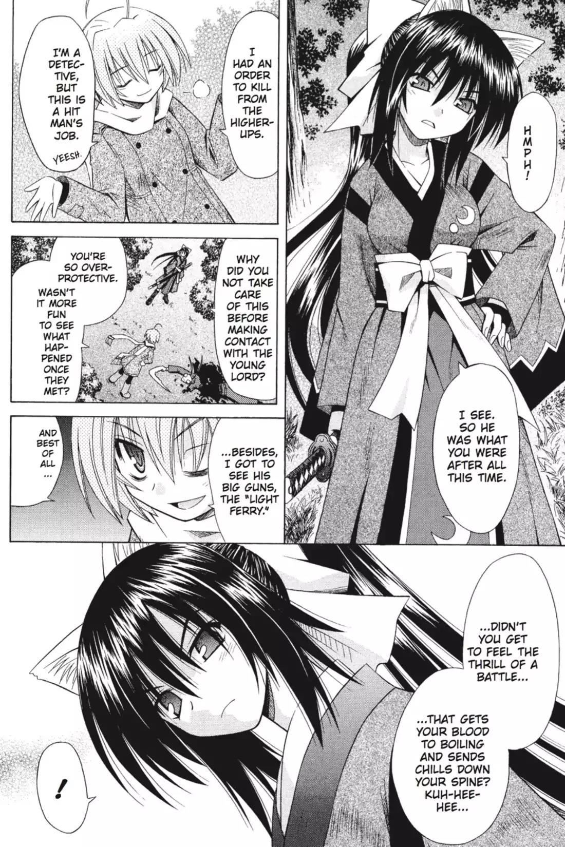 Omamori Himari Chapter 39 page 18 - Chapter 39: Vol.7 Menagerie 39: Hellcat from the Impending Future as Foretold