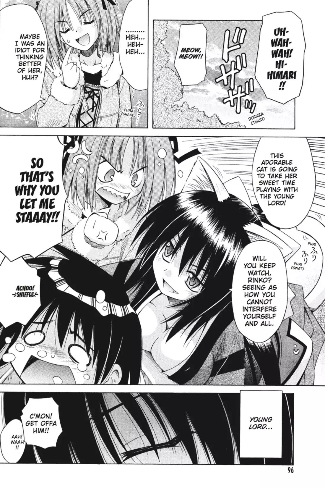 Omamori Himari Chapter 39 page 24 - Chapter 39: Vol.7 Menagerie 39: Hellcat from the Impending Future as Foretold