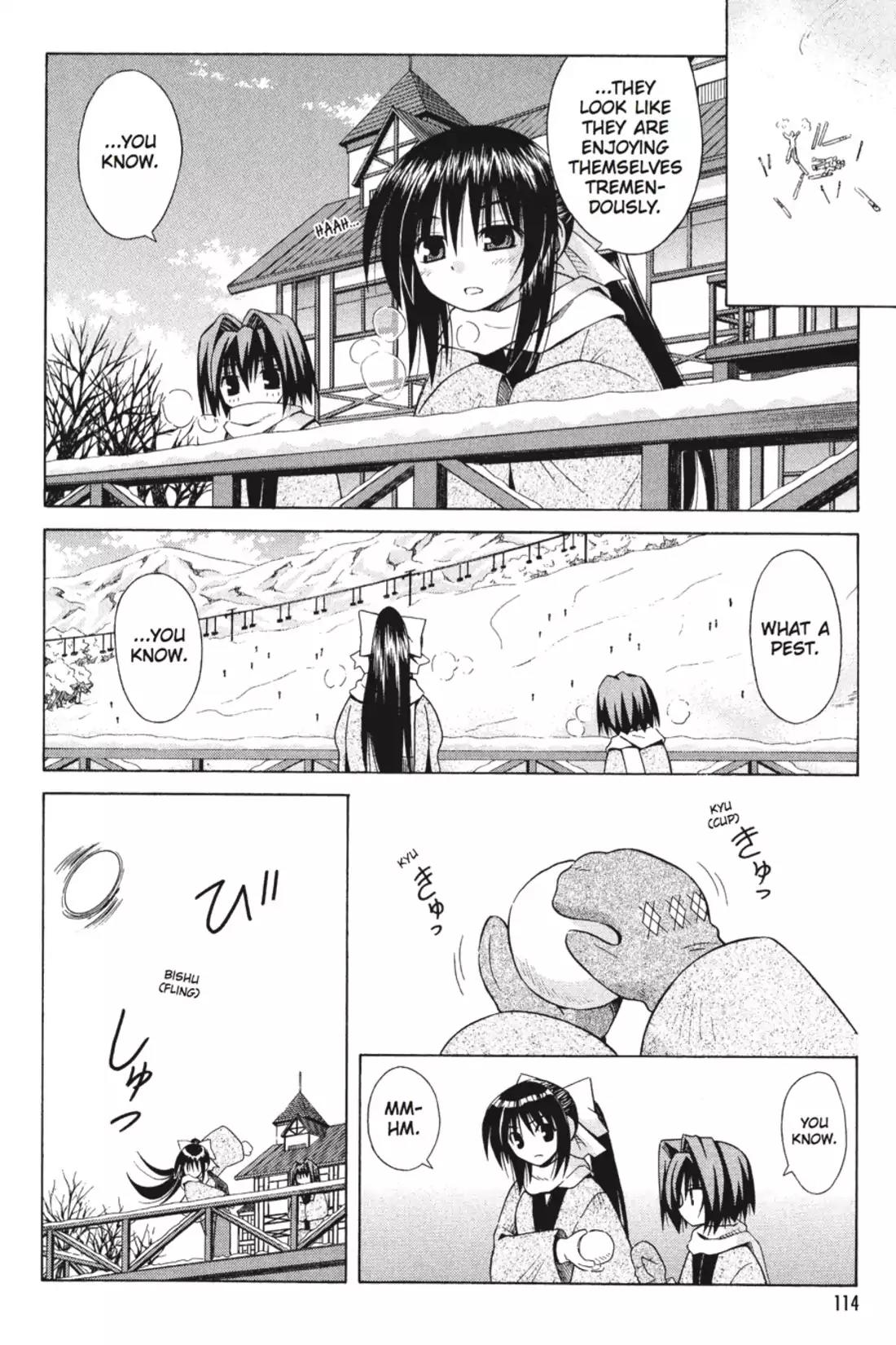Omamori Himari Chapter 40 page 18 - Chapter 40: Vol.7 Menagerie 40: The Snow Cat & The Imperfect Blizzard