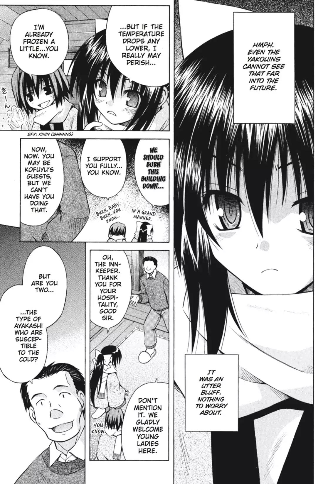 Omamori Himari Chapter 40 page 7 - Chapter 40: Vol.7 Menagerie 40: The Snow Cat & The Imperfect Blizzard