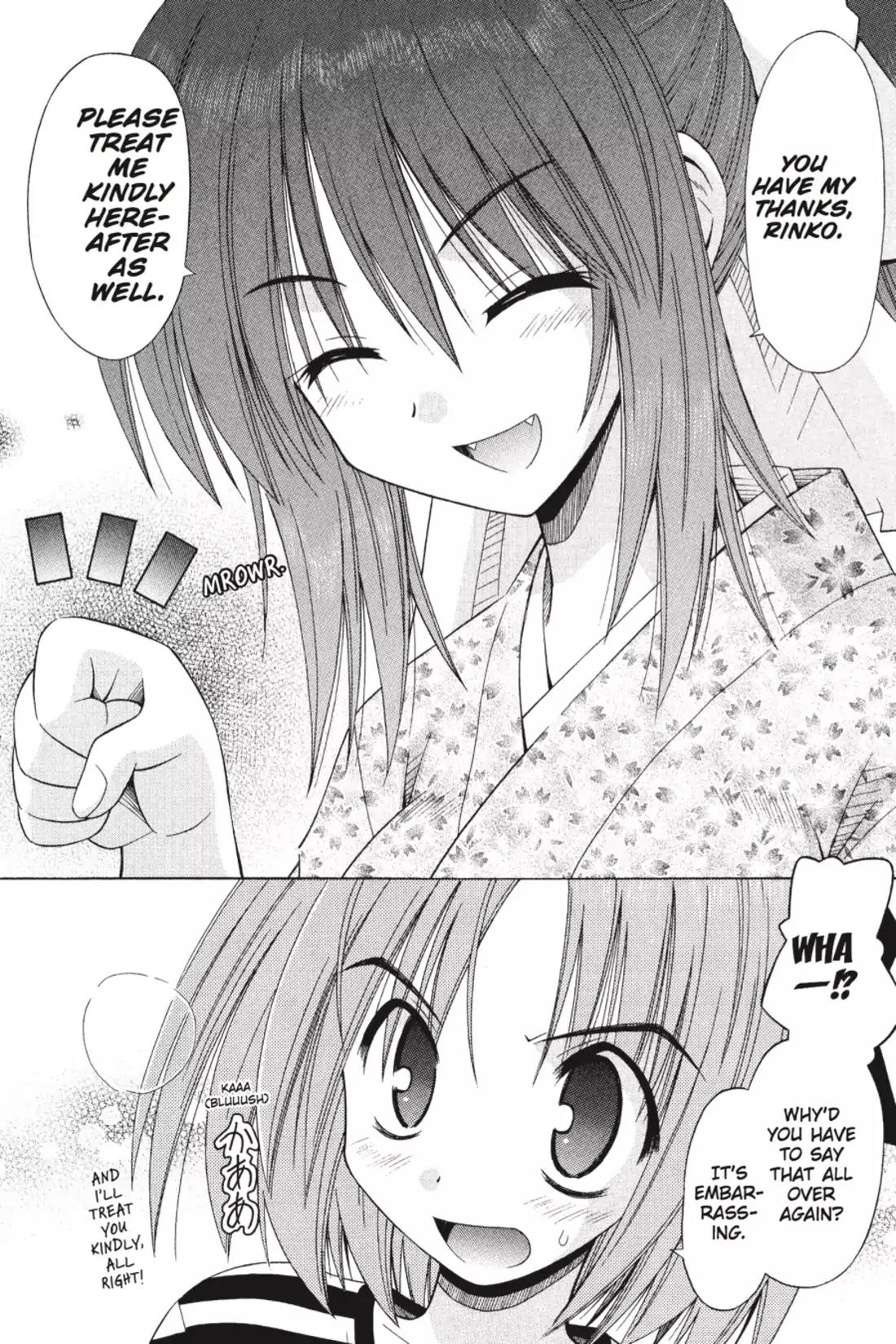 Omamori Himari Chapter 41 page 14 - Chapter 41: Vol.7 Menagerie 41: The Traveling Cat's Dusk Special