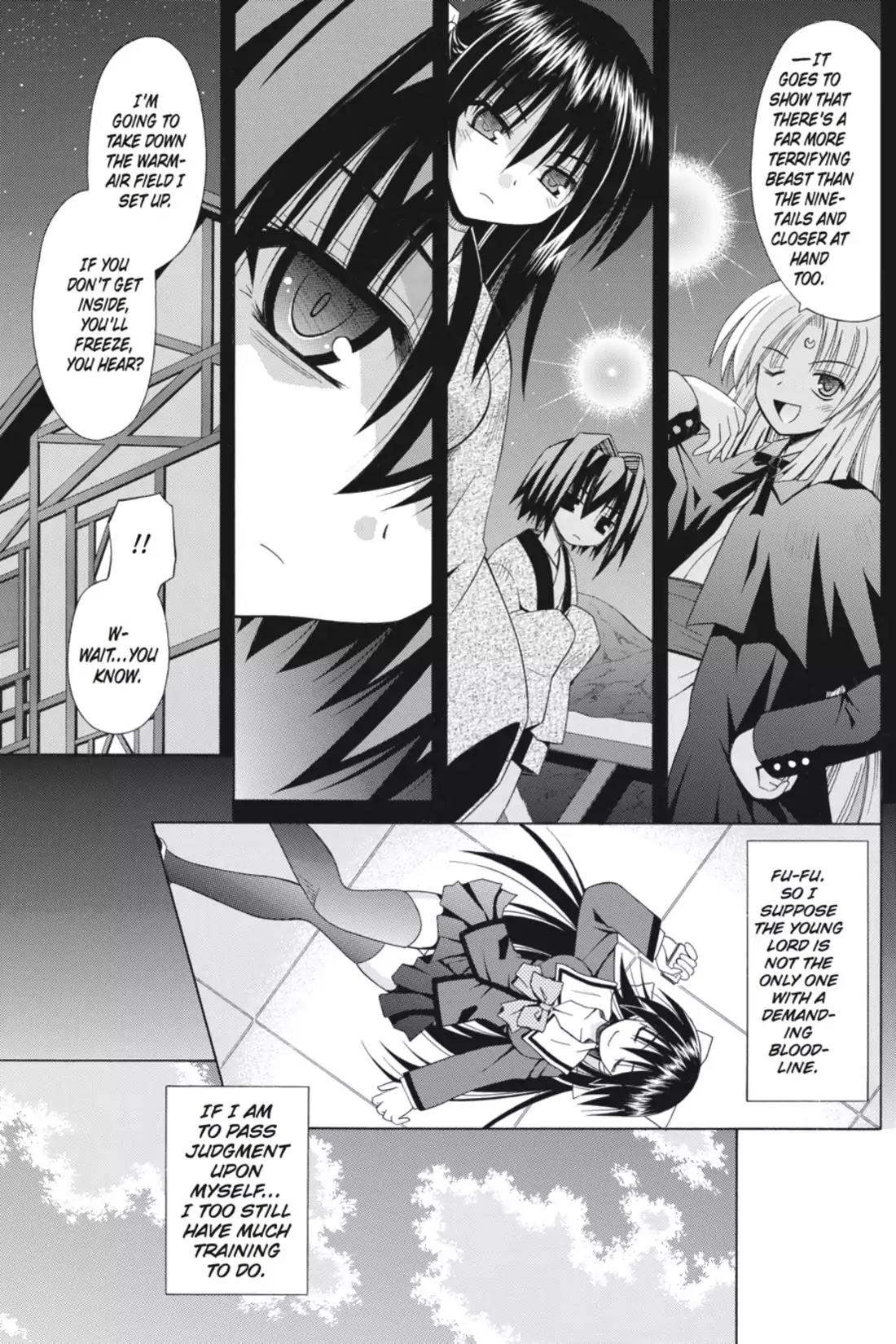 Omamori Himari Chapter 44 page 13 - Chapter 44: Vol.8 Menagerie 44: The Cats' (Tiny) Twilight