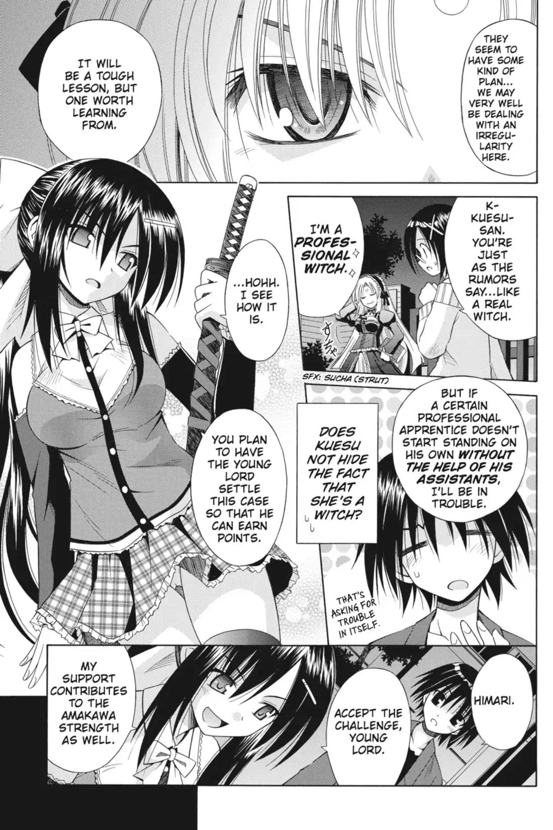 Omamori Himari Chapter 45 page 13 - Chapter 45: Vol.8 Menagerie 45: The Cat's Test Pierces the Night