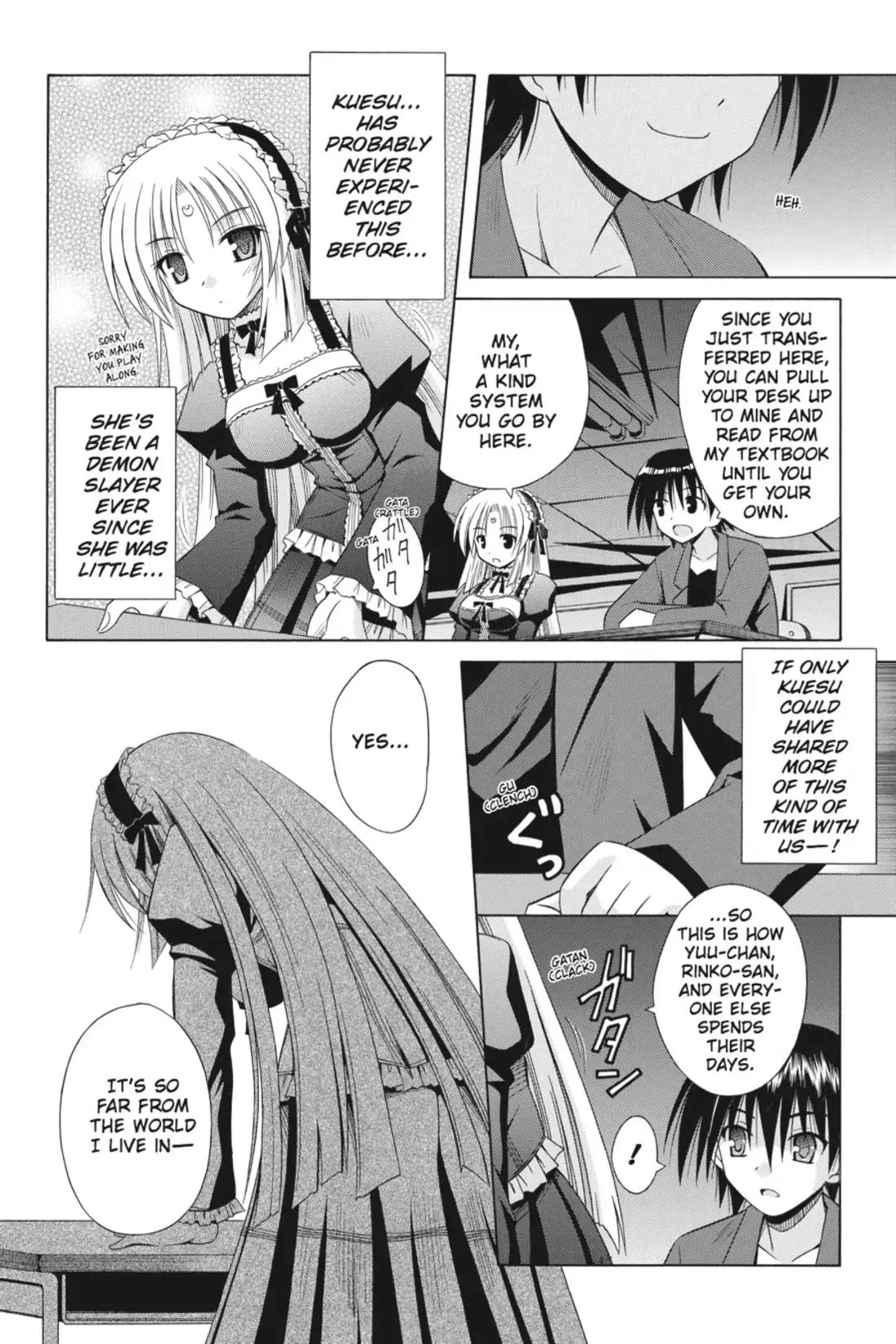 Omamori Himari Chapter 45 page 22 - Chapter 45: Vol.8 Menagerie 45: The Cat's Test Pierces the Night