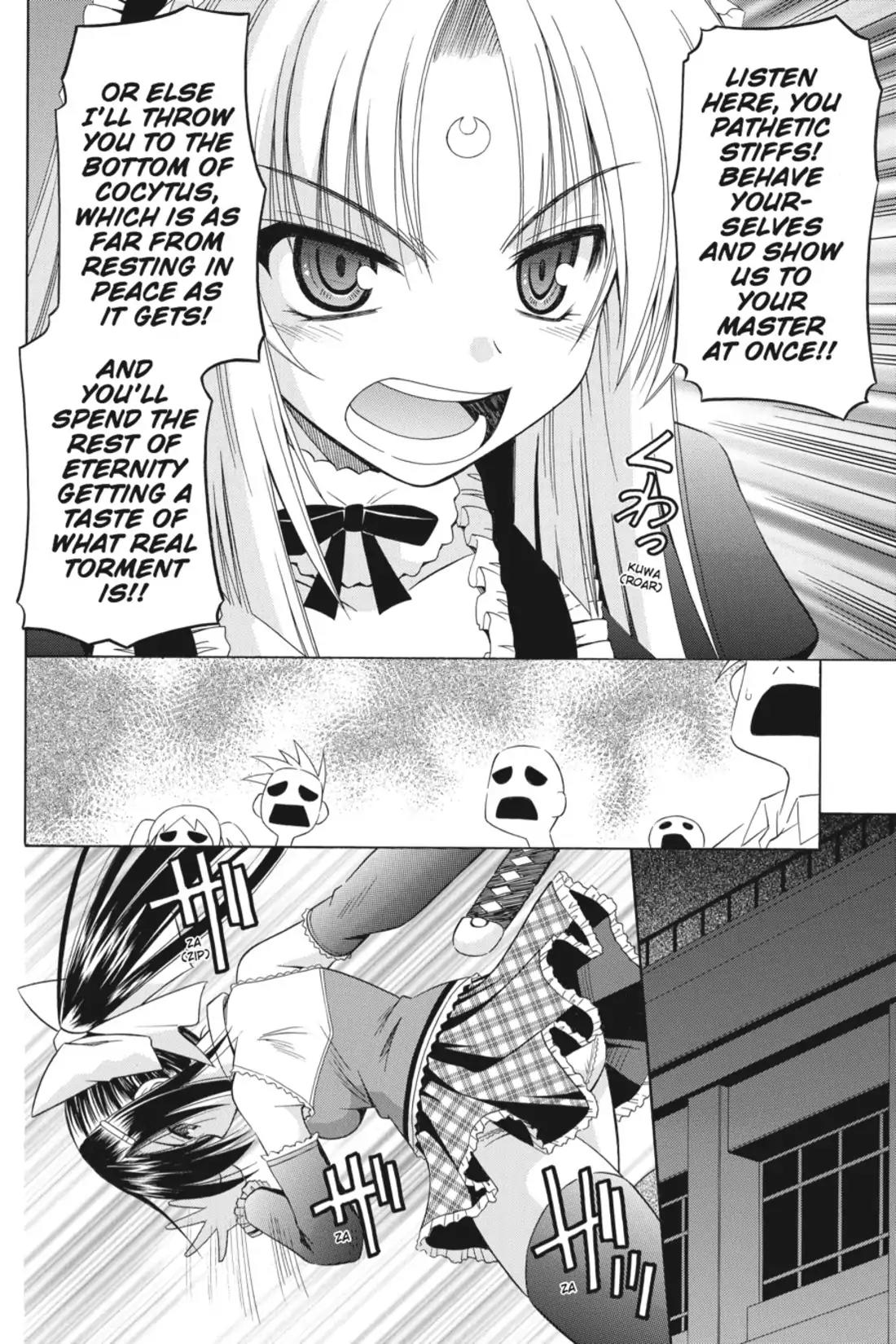 Omamori Himari Chapter 46 page 10 - Chapter 46: Vol.8 Menagerie 46: The Cat Charges Into The Hotbed of Demon