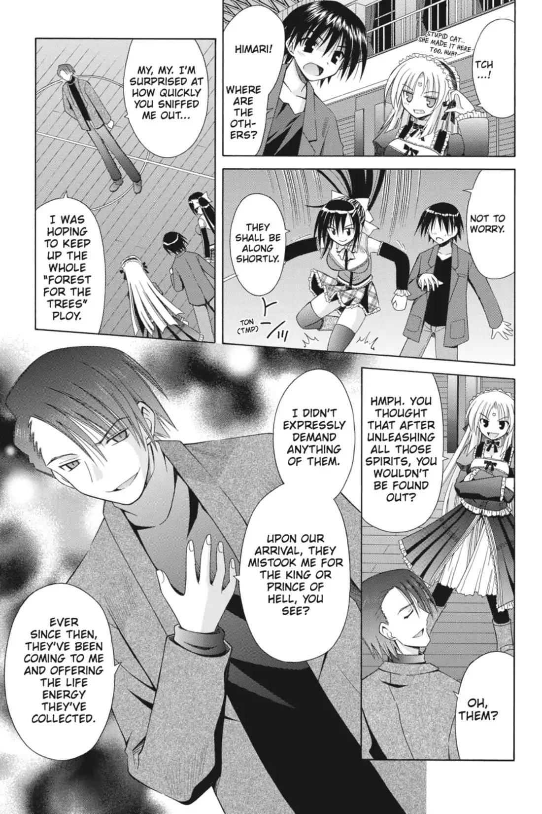 Omamori Himari Chapter 46 page 17 - Chapter 46: Vol.8 Menagerie 46: The Cat Charges Into The Hotbed of Demon