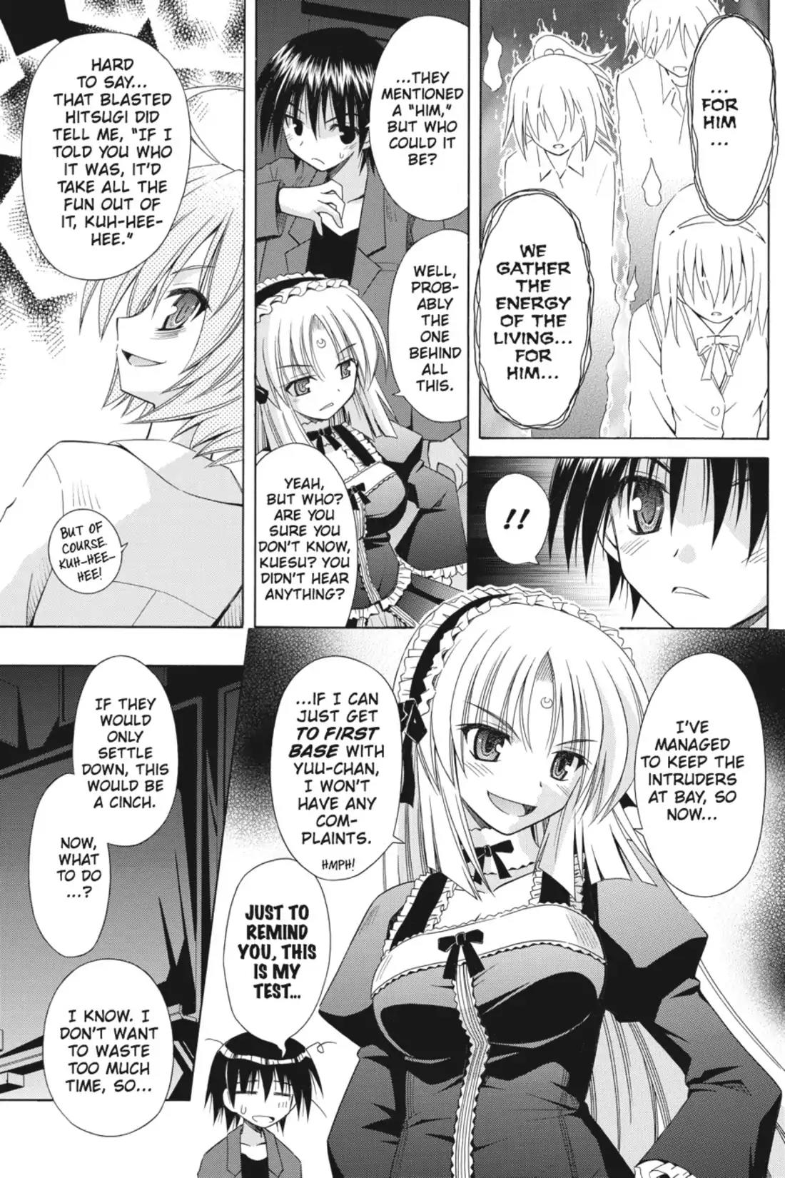 Omamori Himari Chapter 46 page 9 - Chapter 46: Vol.8 Menagerie 46: The Cat Charges Into The Hotbed of Demon