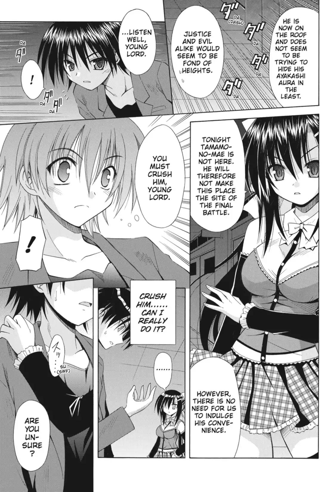 Omamori Himari Chapter 47 page 11 - Chapter 47: Vol.8 Menagerie 47: Demon Claws VS. Cat Claws