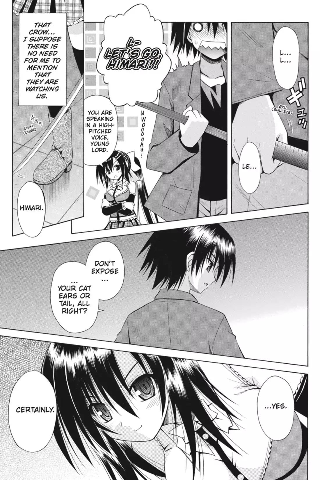 Omamori Himari Chapter 47 page 15 - Chapter 47: Vol.8 Menagerie 47: Demon Claws VS. Cat Claws