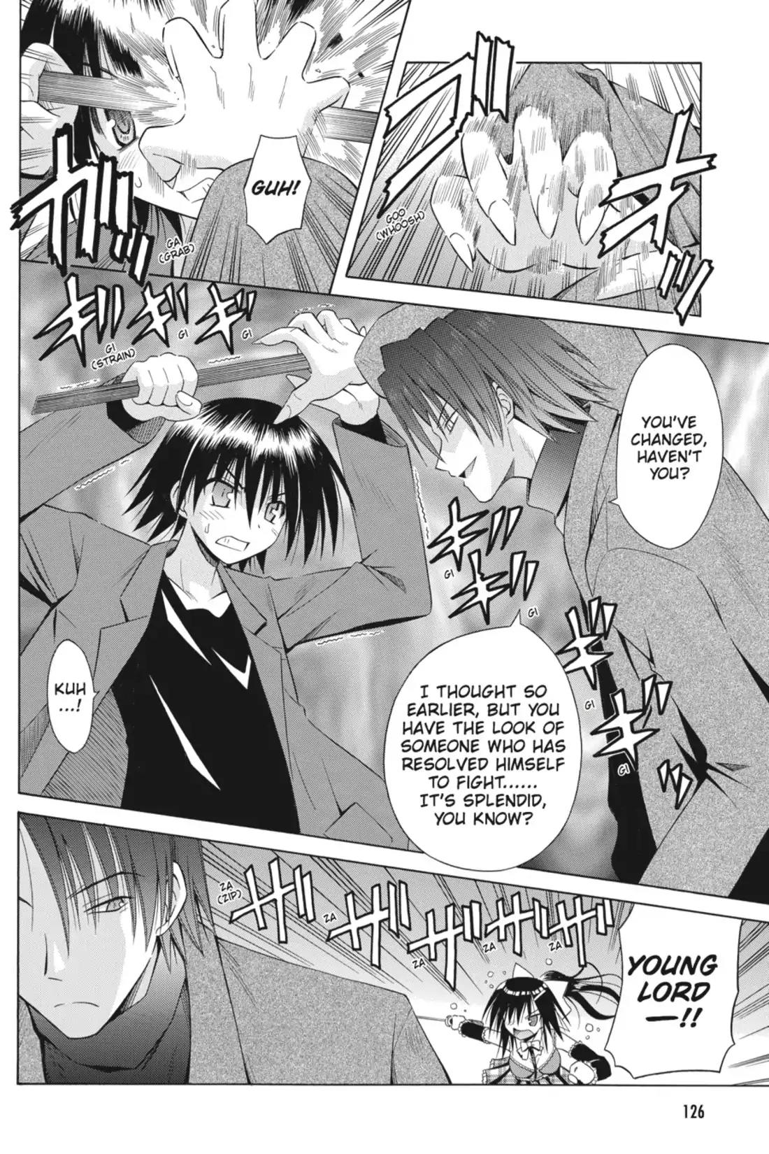 Omamori Himari Chapter 47 page 22 - Chapter 47: Vol.8 Menagerie 47: Demon Claws VS. Cat Claws