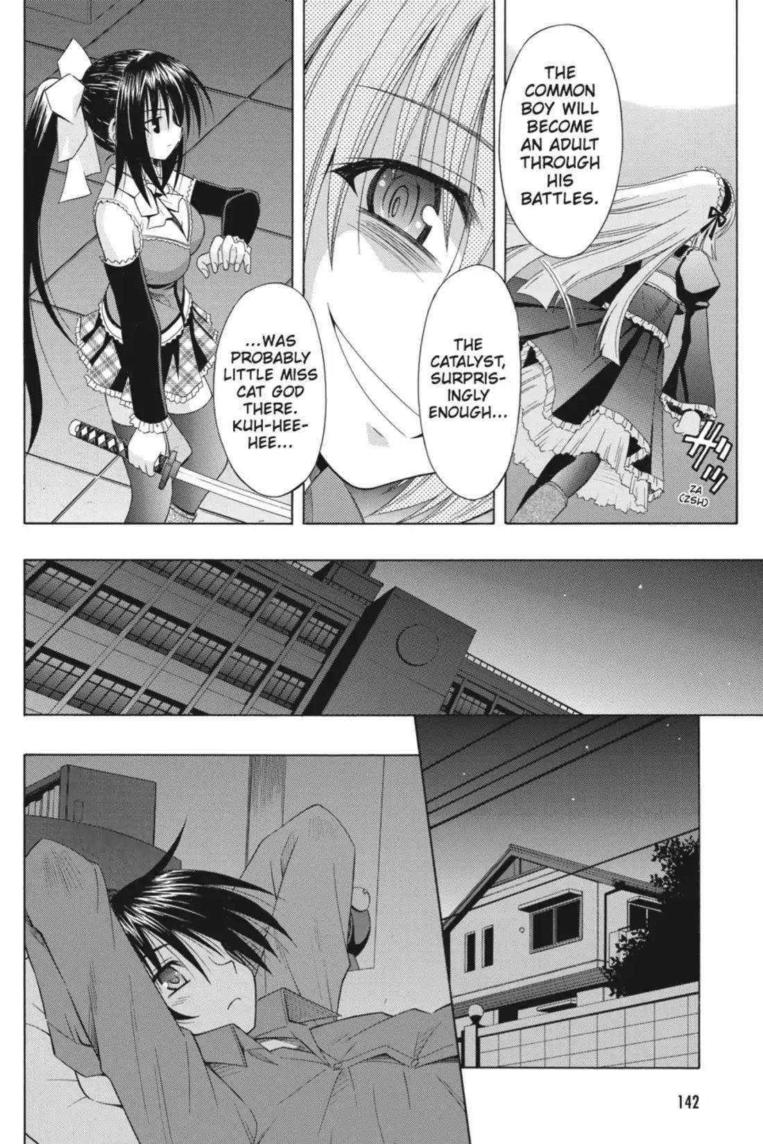 Omamori Himari Chapter 48 page 14 - Chapter 48: Vol.8 Menagerie 48: The Cats Flirt with the Mystic Moon