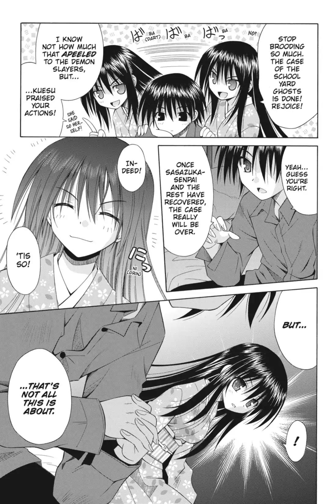 Omamori Himari Chapter 48 page 17 - Chapter 48: Vol.8 Menagerie 48: The Cats Flirt with the Mystic Moon