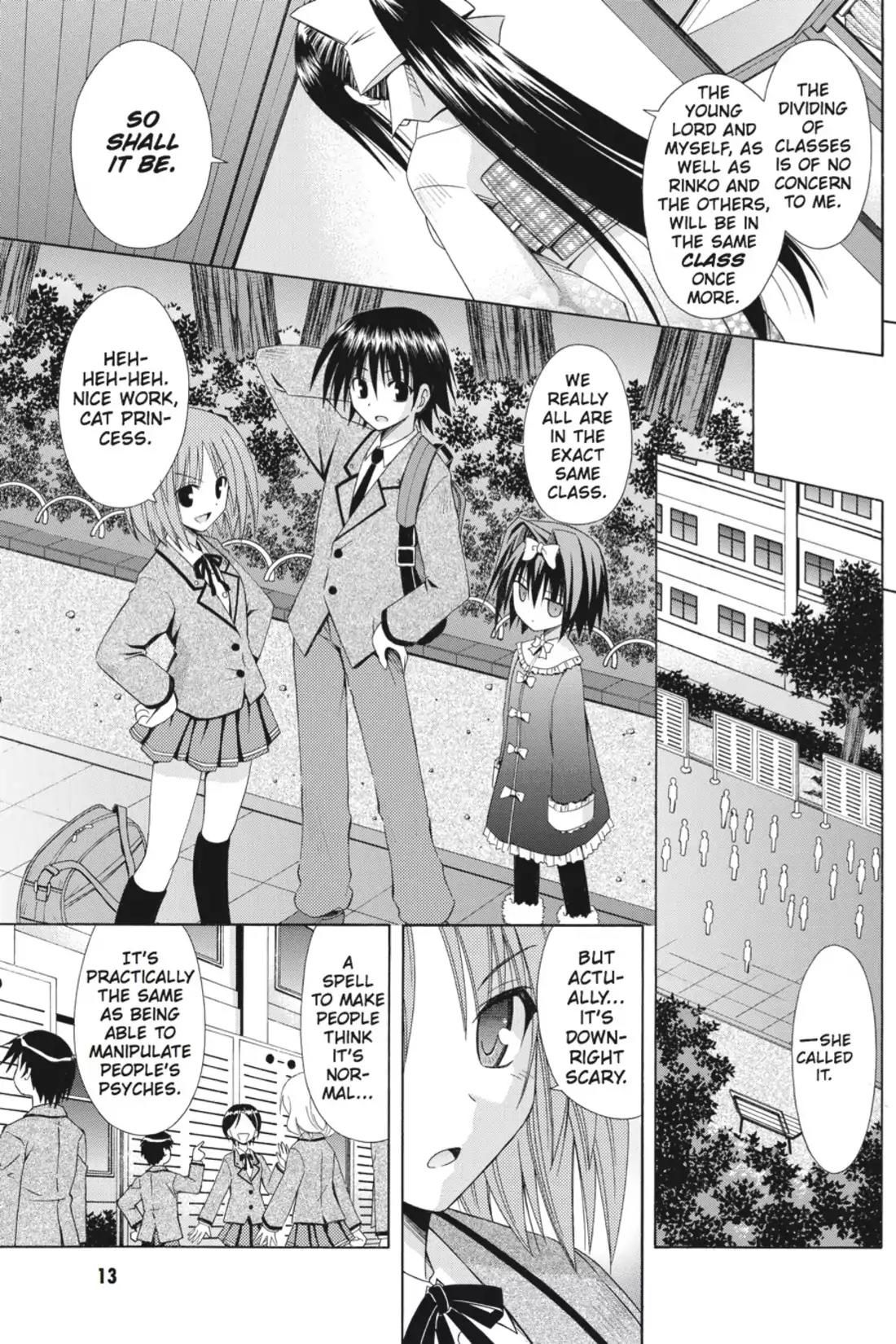Omamori Himari Chapter 49 page 15 - Chapter 49: Vol.9 Menagerie 49: Cat on a Downward Spiral