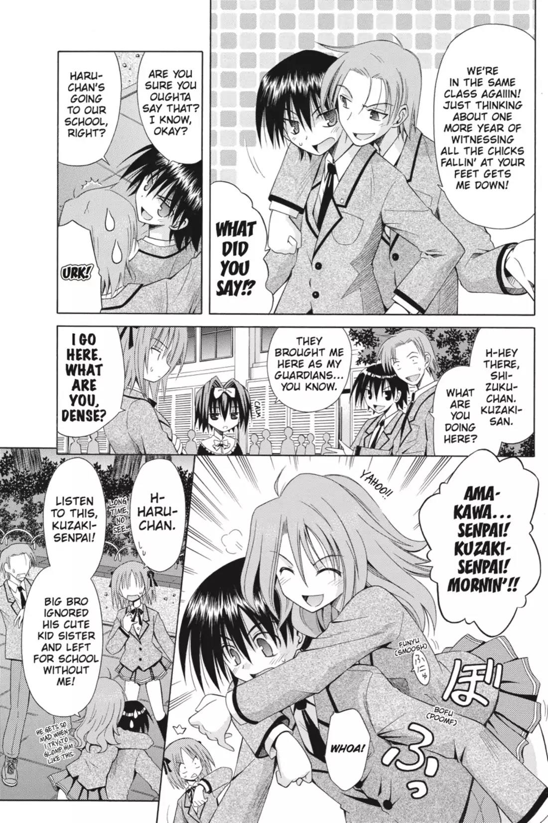 Omamori Himari Chapter 49 page 17 - Chapter 49: Vol.9 Menagerie 49: Cat on a Downward Spiral
