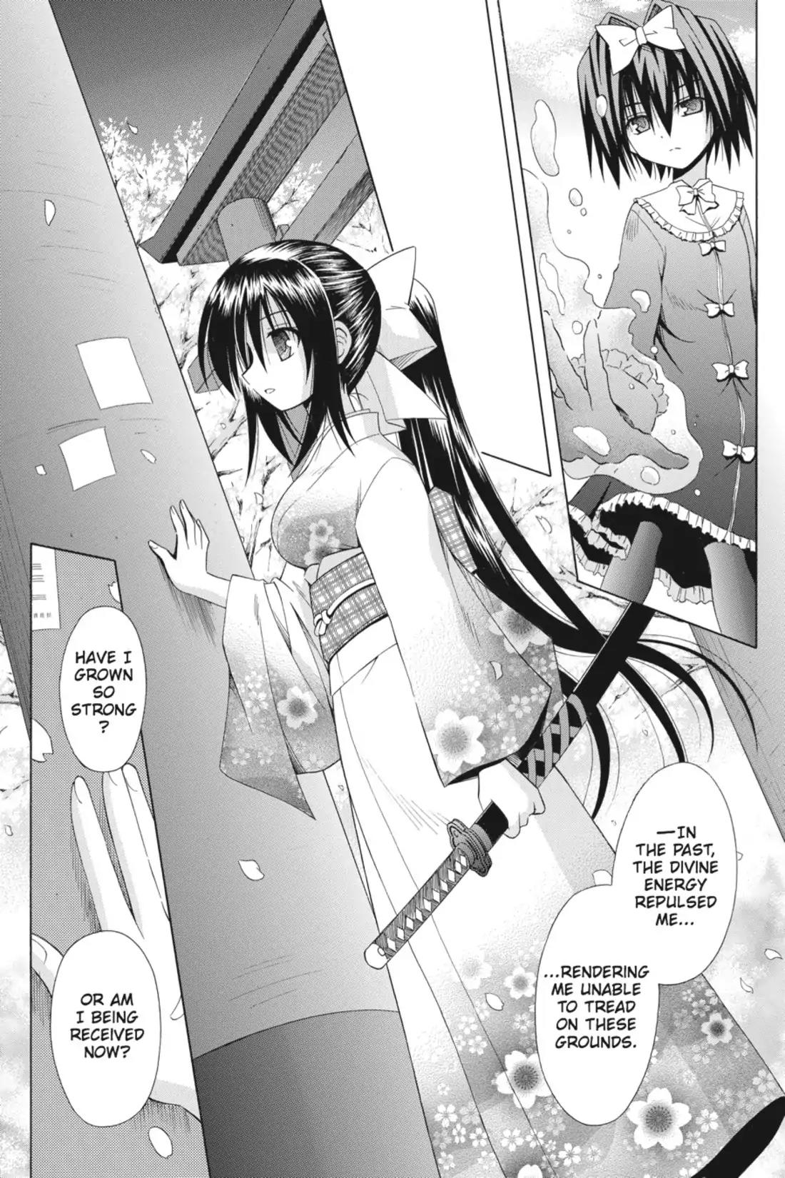 Omamori Himari Chapter 49 page 30 - Chapter 49: Vol.9 Menagerie 49: Cat on a Downward Spiral