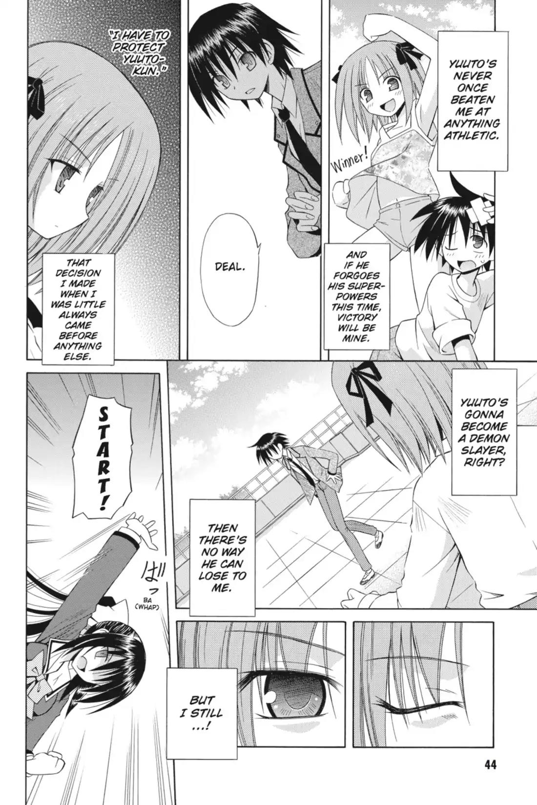 Omamori Himari Chapter 50 page 12 - Chapter 50: Vol.9 Menagerie 50: Ballad of the Mixed-Up Kitty