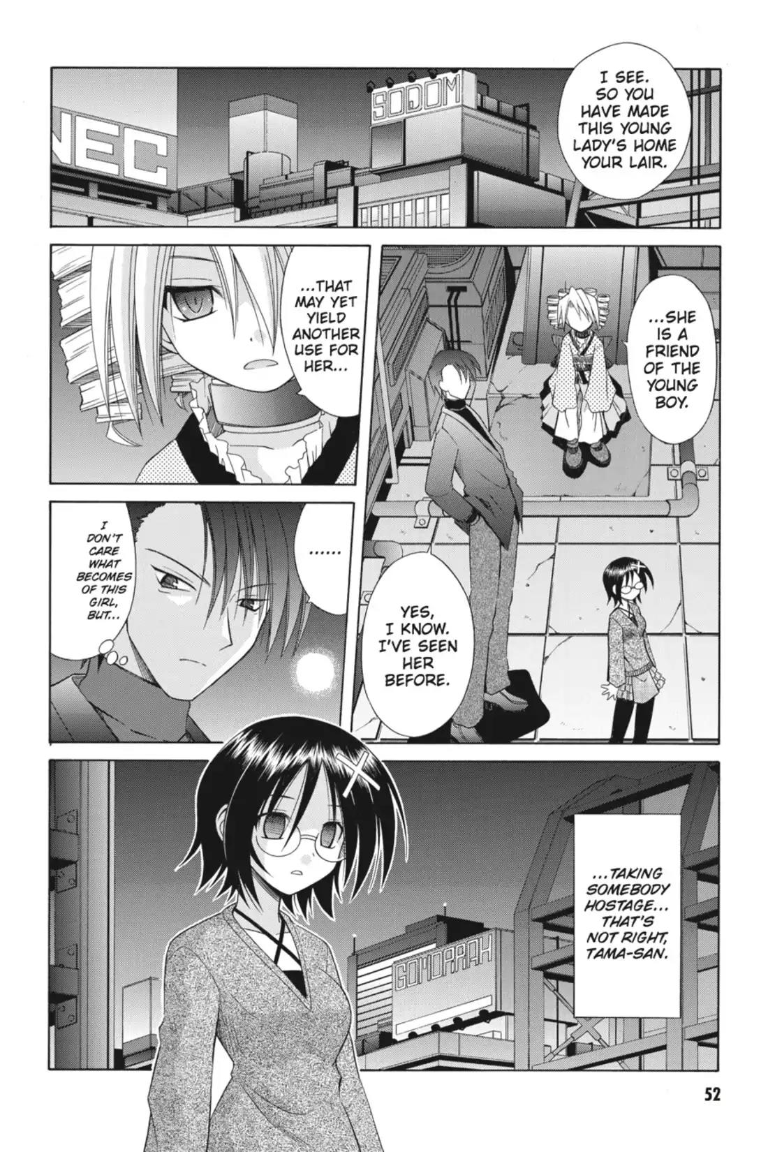 Omamori Himari Chapter 50 page 20 - Chapter 50: Vol.9 Menagerie 50: Ballad of the Mixed-Up Kitty