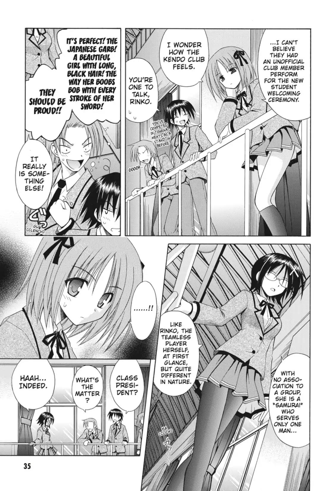 Omamori Himari Chapter 50 page 3 - Chapter 50: Vol.9 Menagerie 50: Ballad of the Mixed-Up Kitty