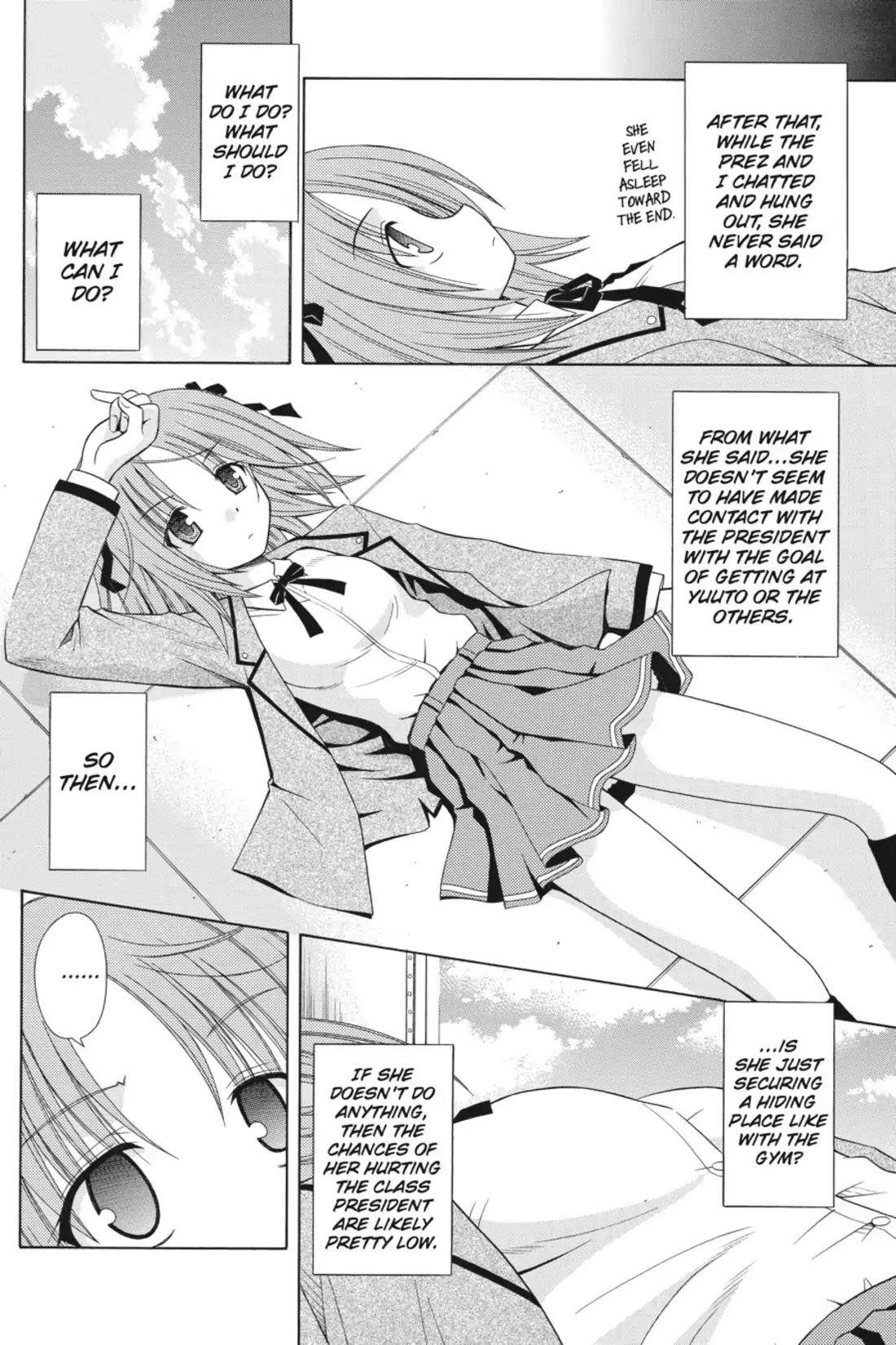 Omamori Himari Chapter 50 page 8 - Chapter 50: Vol.9 Menagerie 50: Ballad of the Mixed-Up Kitty