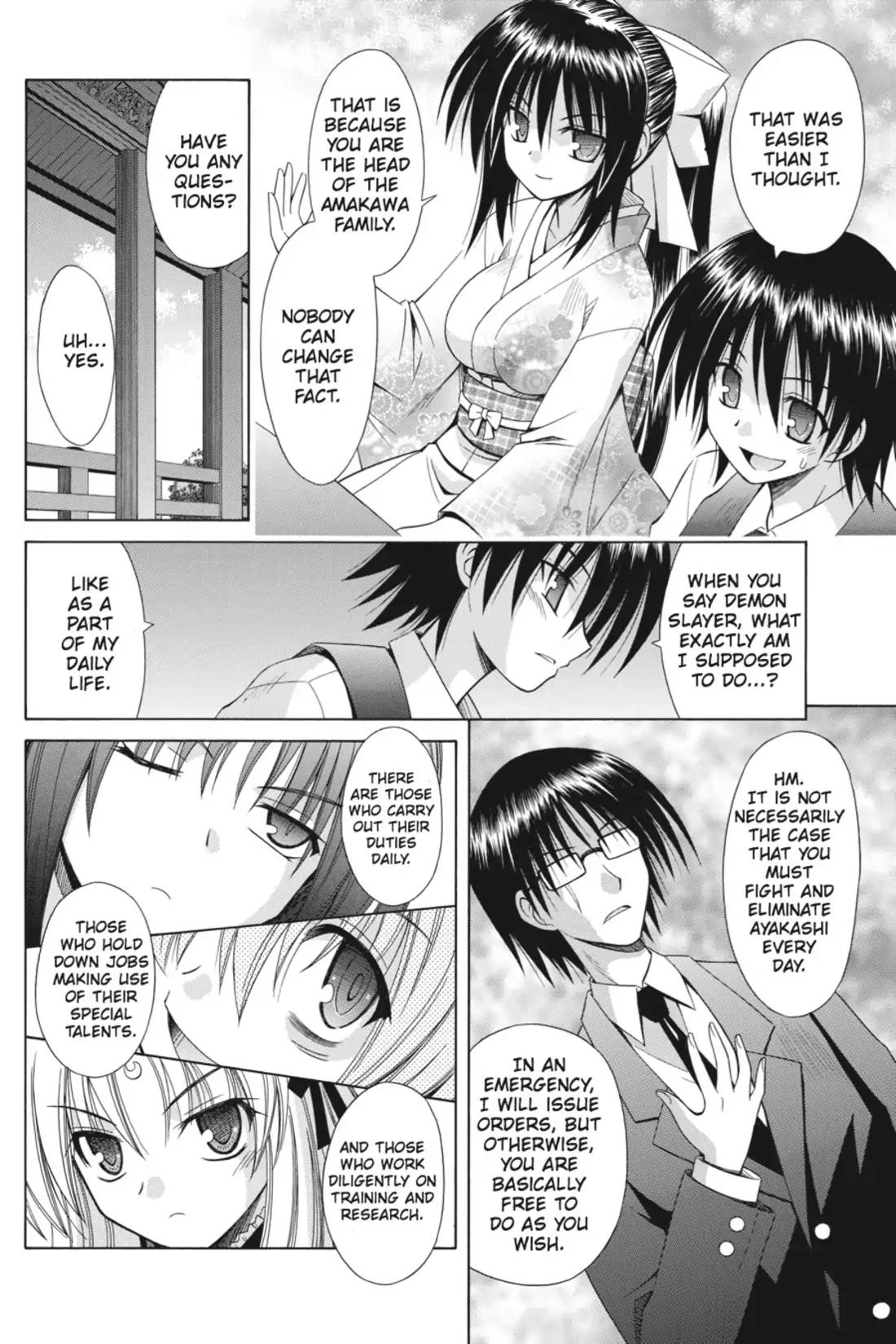 Omamori Himari Chapter 51 page 12 - Chapter 51: Vol.9 Menagerie 51: Demon-Slayer Cat of the Round Table