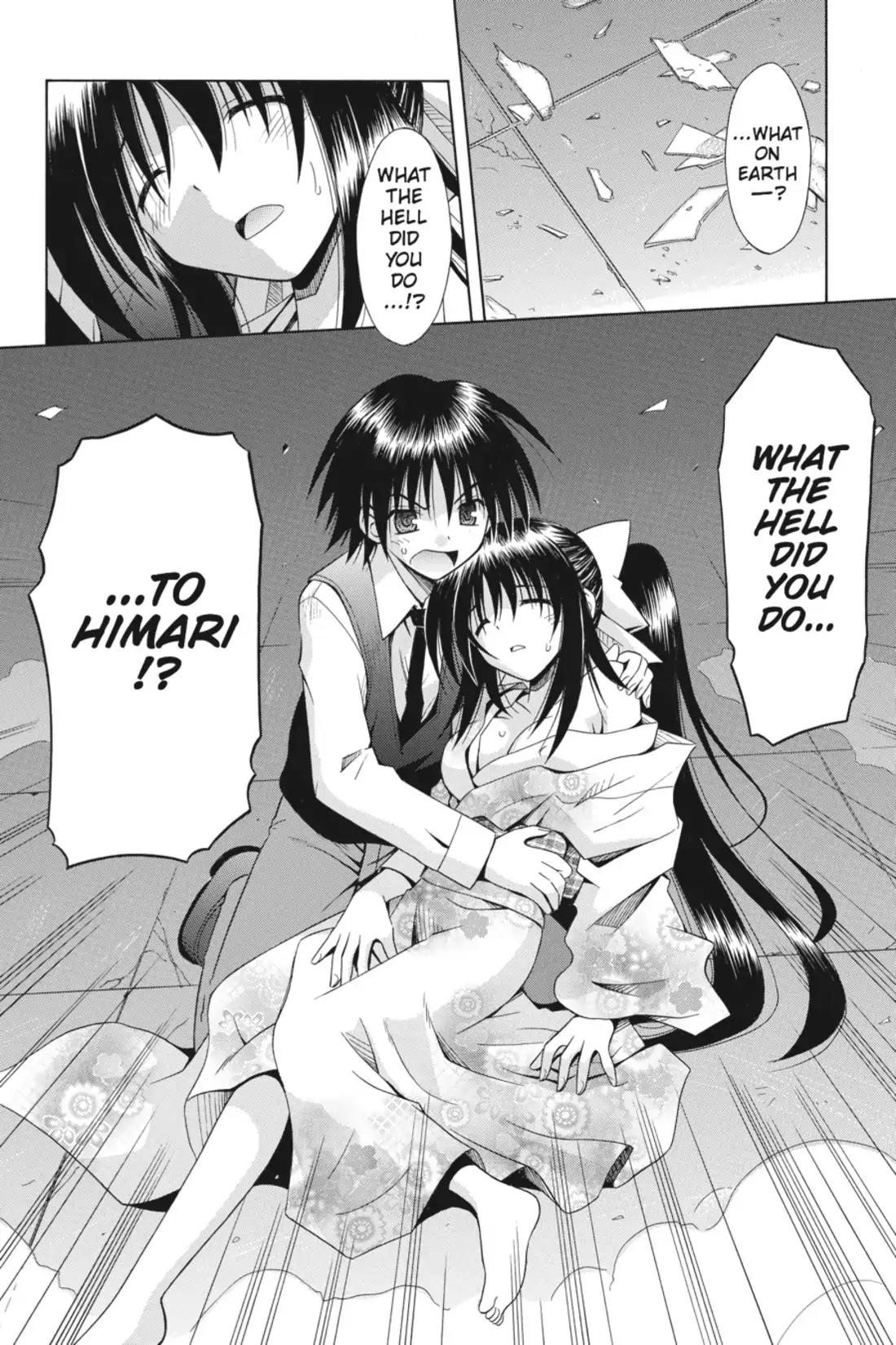 Omamori Himari Chapter 52 page 20 - Chapter 52: Vol.9 Menagerie 52: Round Table VS. Cat