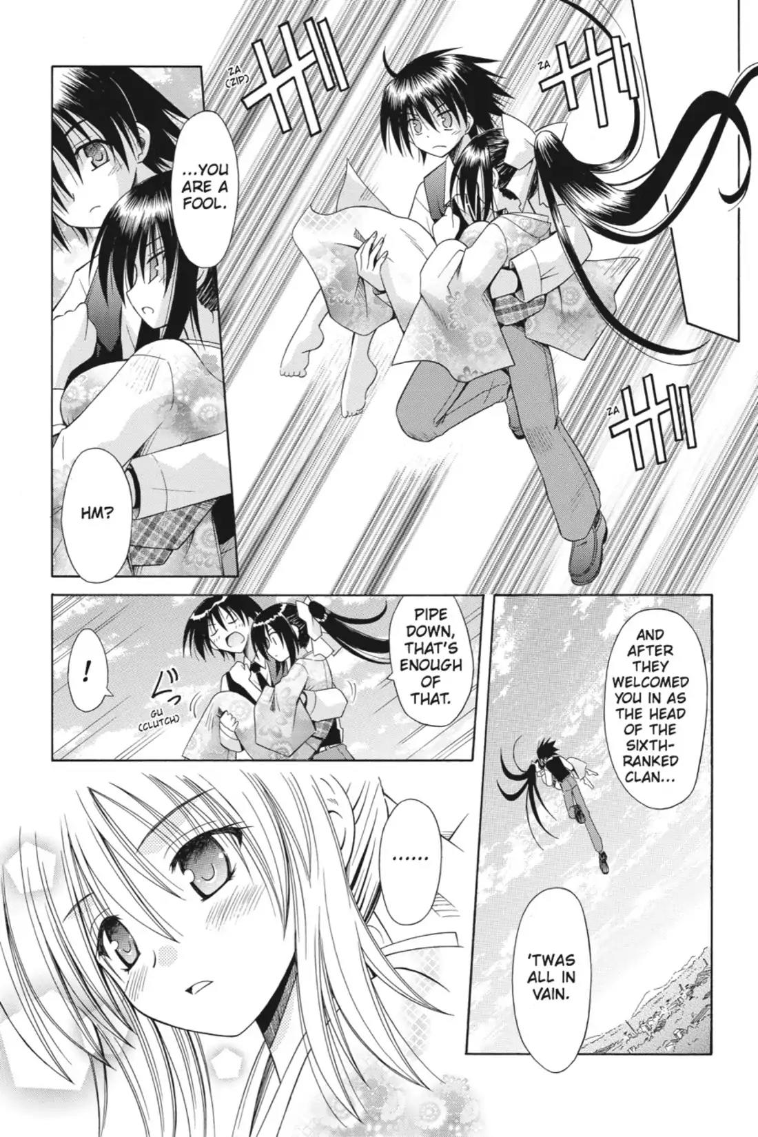 Omamori Himari Chapter 52 page 23 - Chapter 52: Vol.9 Menagerie 52: Round Table VS. Cat