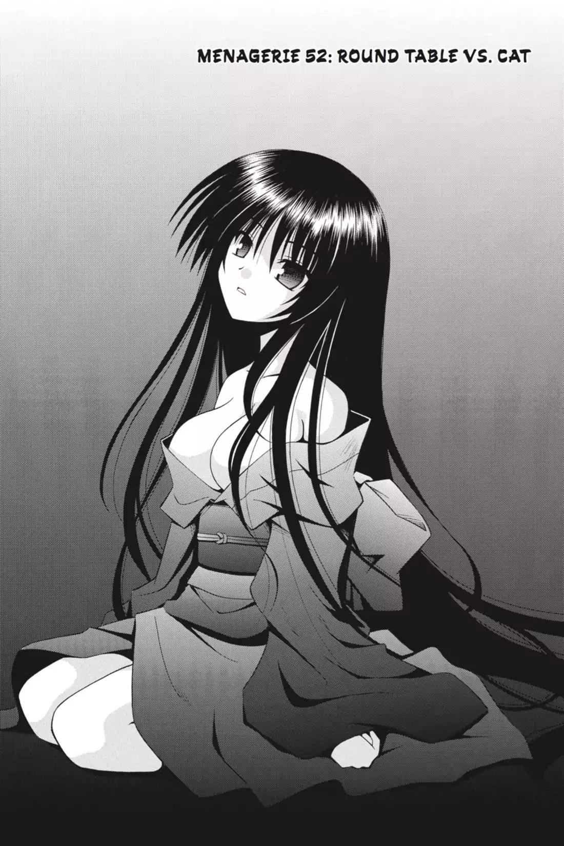 Omamori Himari Chapter 52 page 4 - Chapter 52: Vol.9 Menagerie 52: Round Table VS. Cat