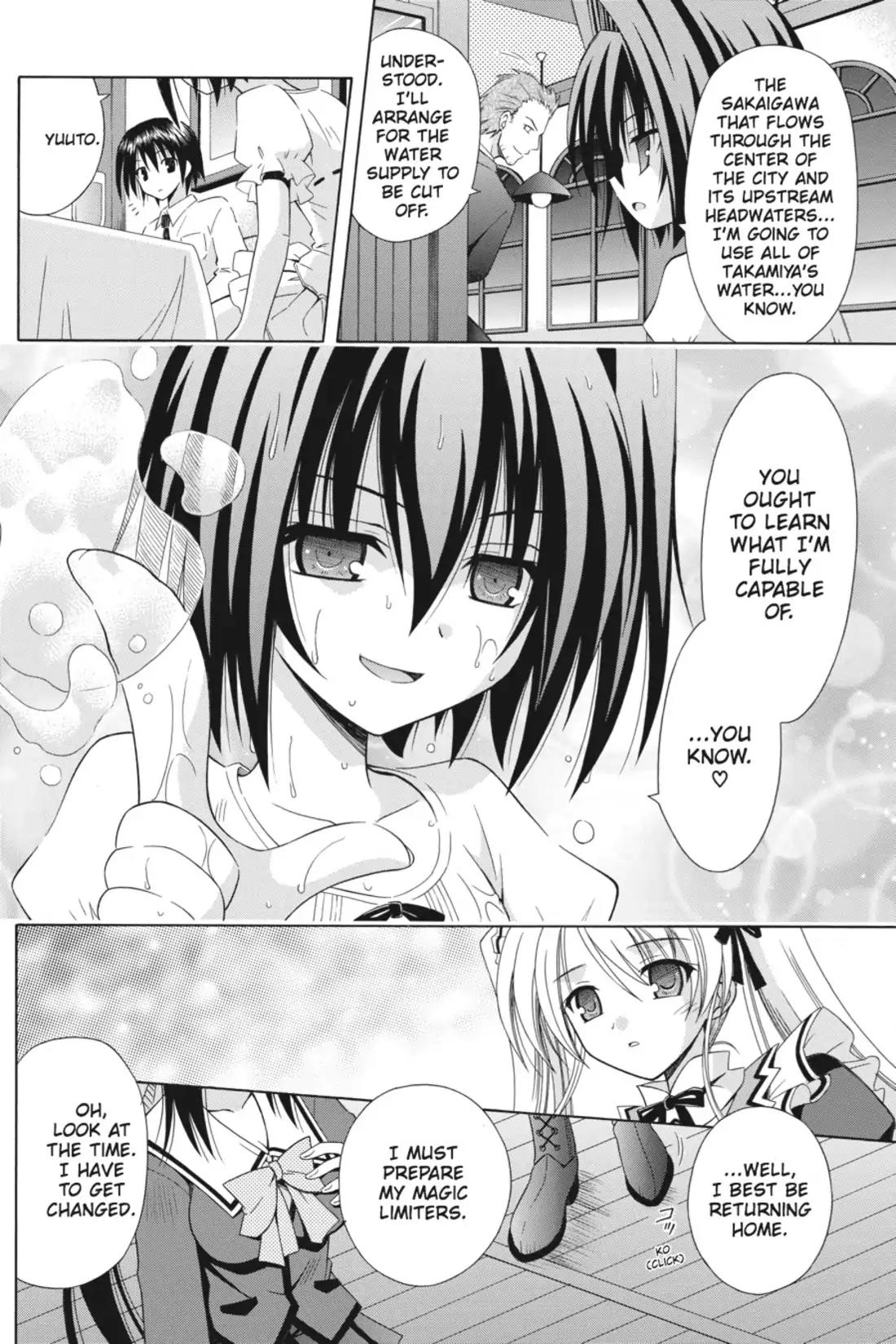 Omamori Himari Chapter 53 page 10 - Chapter 53: Vol.9 Menagerie 53: Cat-Side Conference