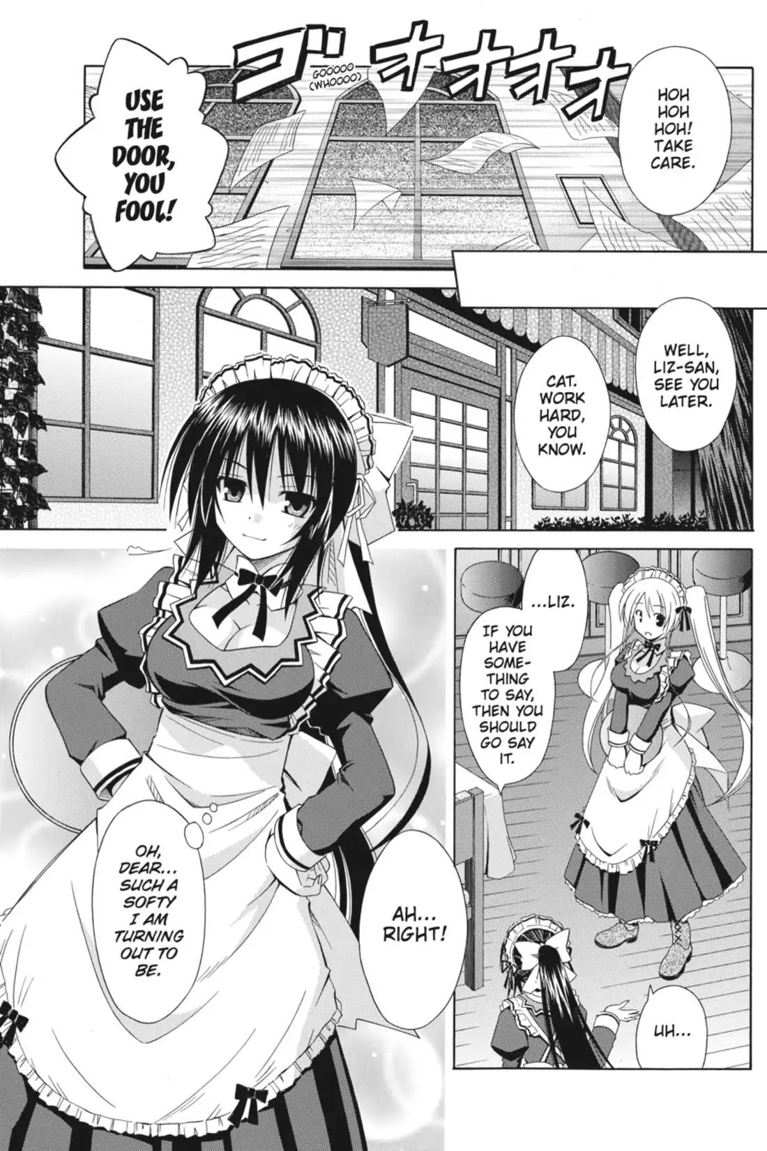 Omamori Himari Chapter 53 page 11 - Chapter 53: Vol.9 Menagerie 53: Cat-Side Conference