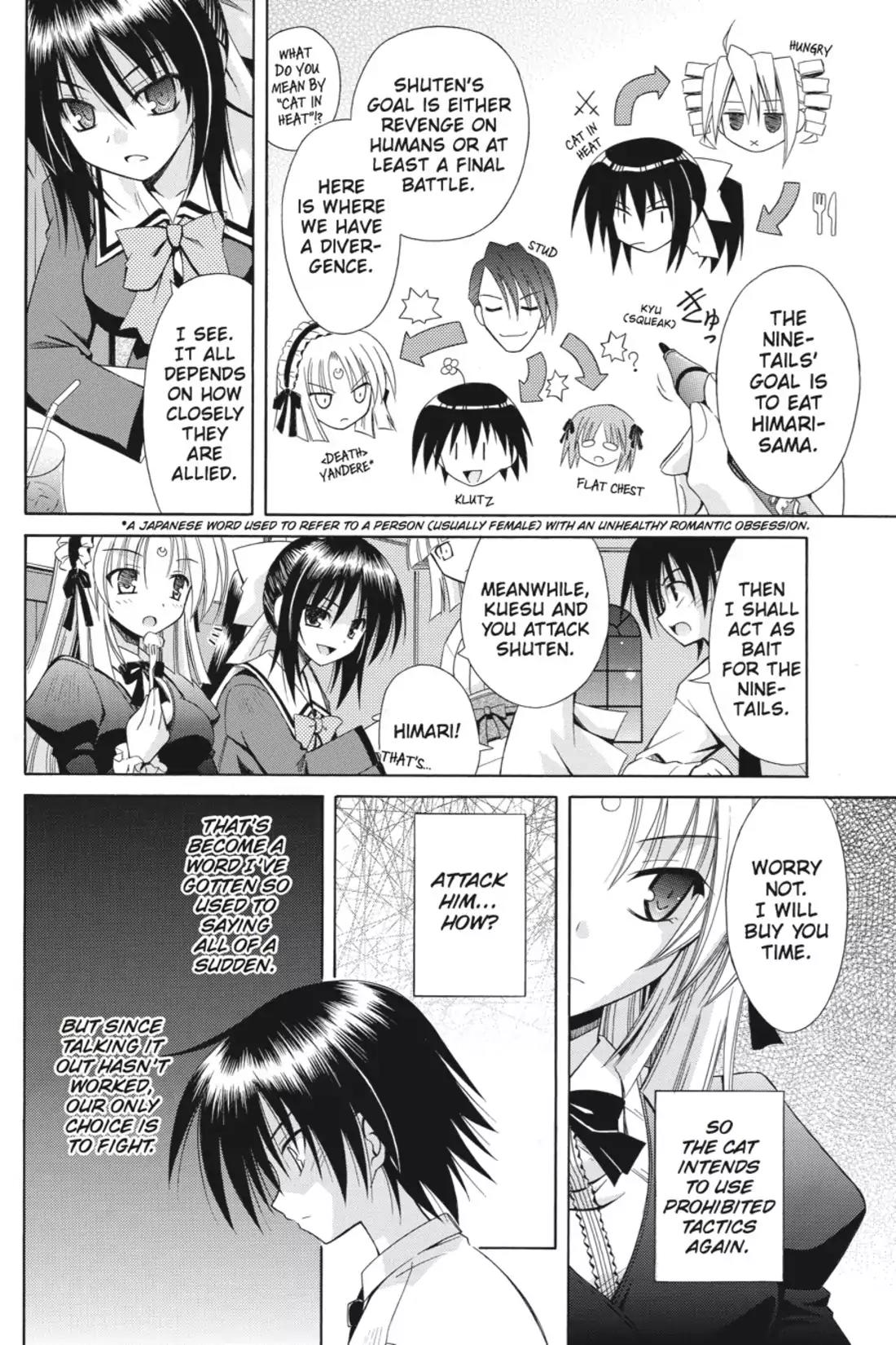Omamori Himari Chapter 53 page 6 - Chapter 53: Vol.9 Menagerie 53: Cat-Side Conference