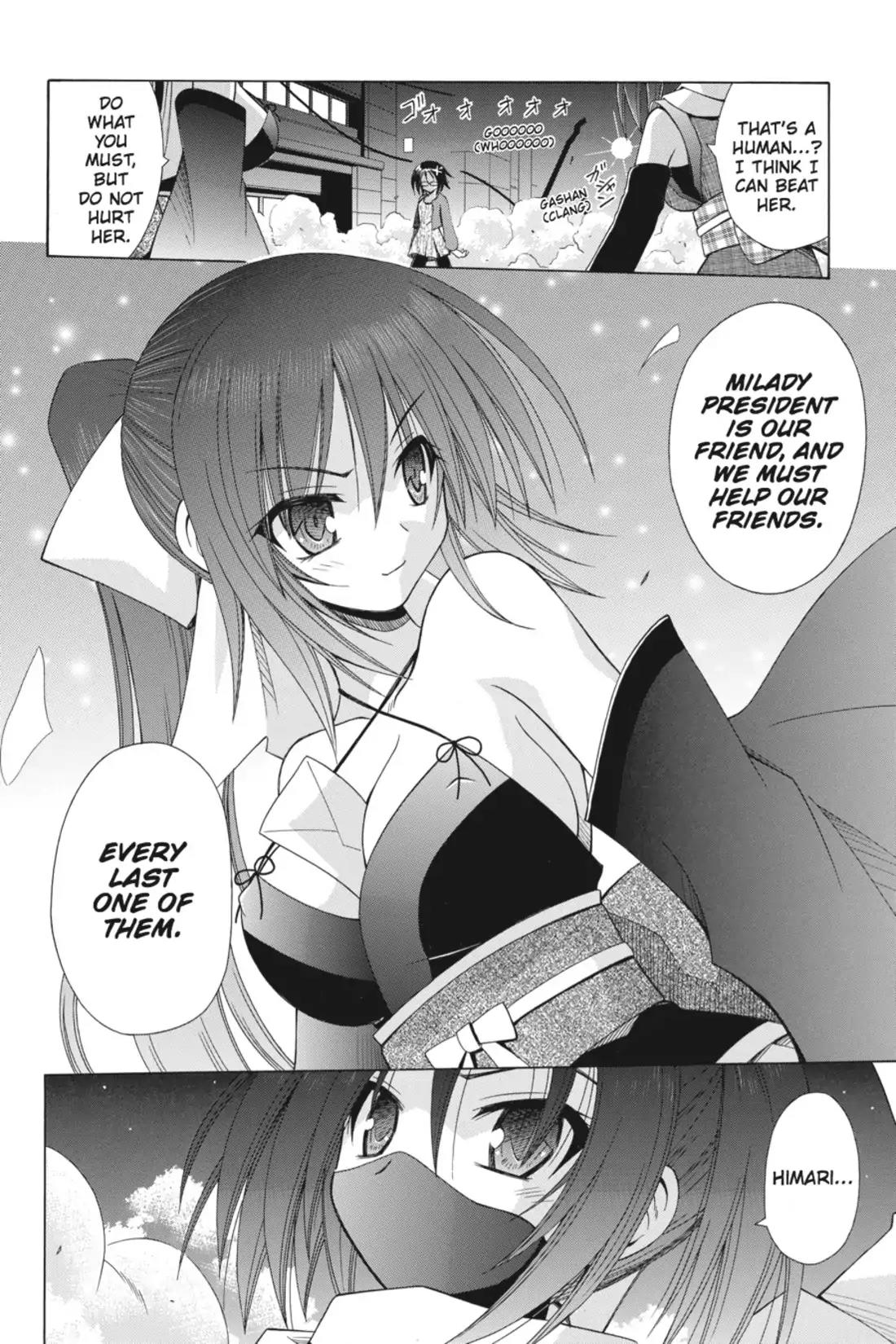 Omamori Himari Chapter 57 page 14 - Chapter 57: Vol.10 Menagerie 57: Water, the Cat, and the Stray House