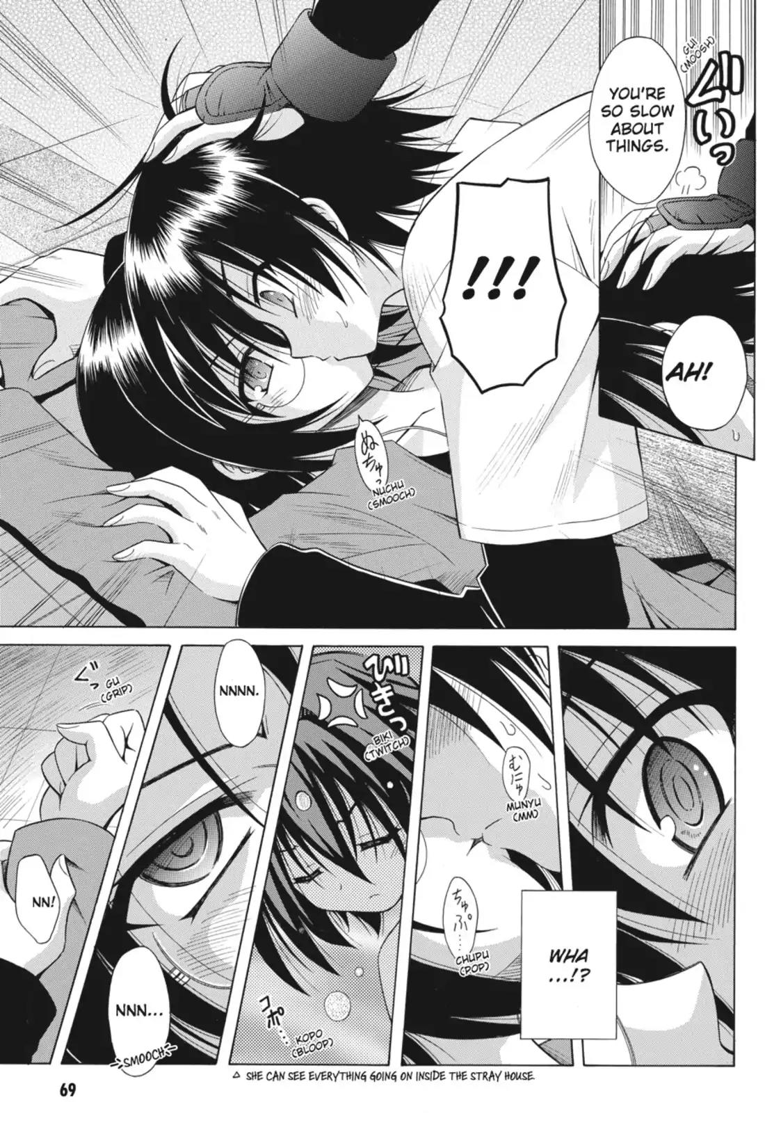 Omamori Himari Chapter 58 page 21 - Chapter 58: Vol.10 Menagerie 58: The Cats' Contending Pure Lips