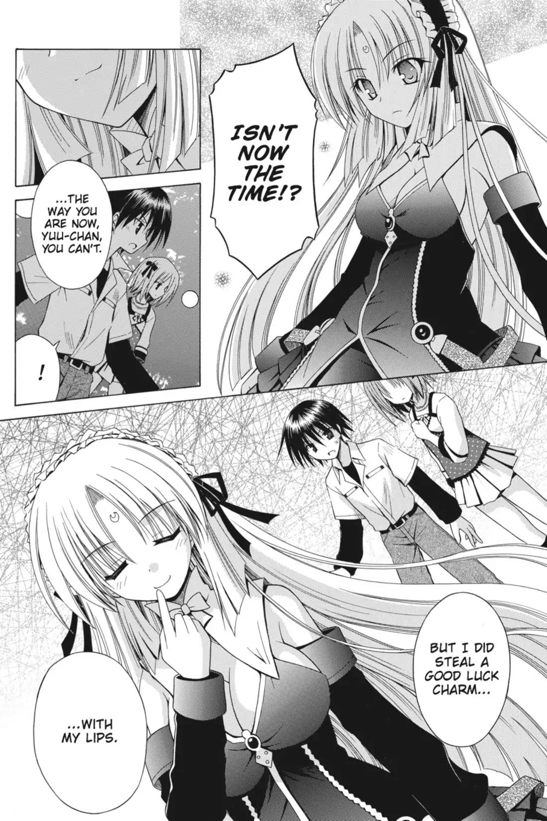 Omamori Himari Chapter 58 page 8 - Chapter 58: Vol.10 Menagerie 58: The Cats' Contending Pure Lips