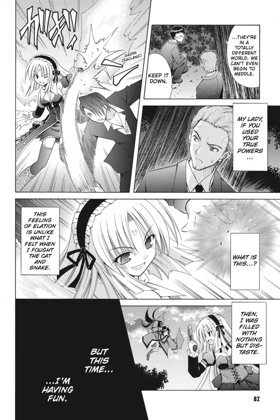 Omamori Himari Chapter 59 page 10 - Chapter 59: Vol.10 Menagerie 59: Fluttering Sorceress, the Cat's Moment