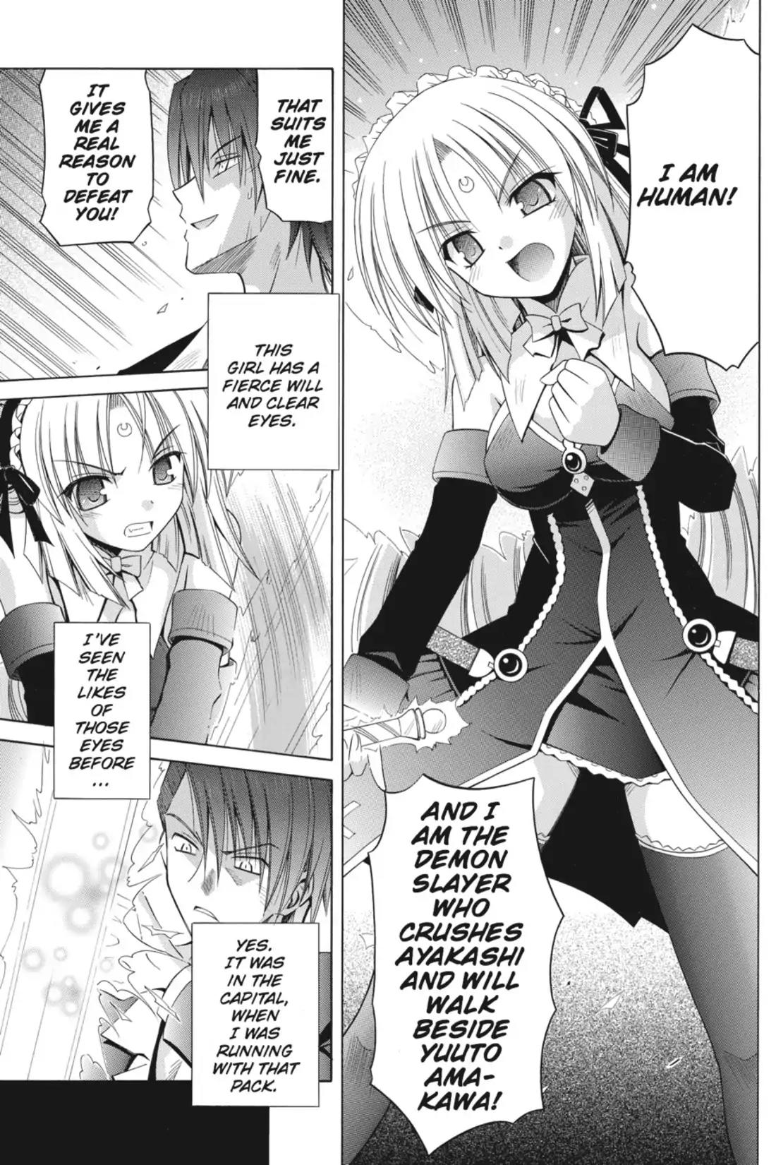 Omamori Himari Chapter 59 page 13 - Chapter 59: Vol.10 Menagerie 59: Fluttering Sorceress, the Cat's Moment
